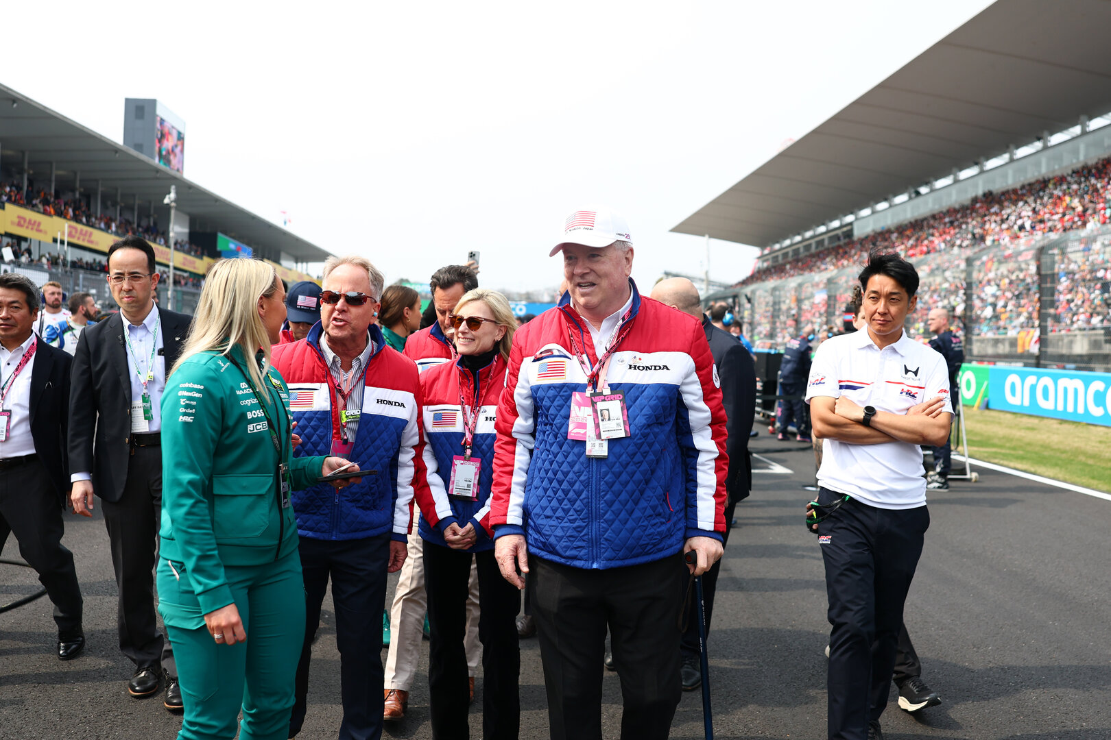 GP GIAPPONE, George Edward Glass (USA) USA Ambassador to Japan on the grid.
29.03.2026. Formula 1 World Championship, Rd 3, Japanese Grand Prix, Suzuka, Japan, Gara Day.
- www.xpbimages.com, EMail: requests@xpbimages.com © Copyright: Bearne / XPB Images