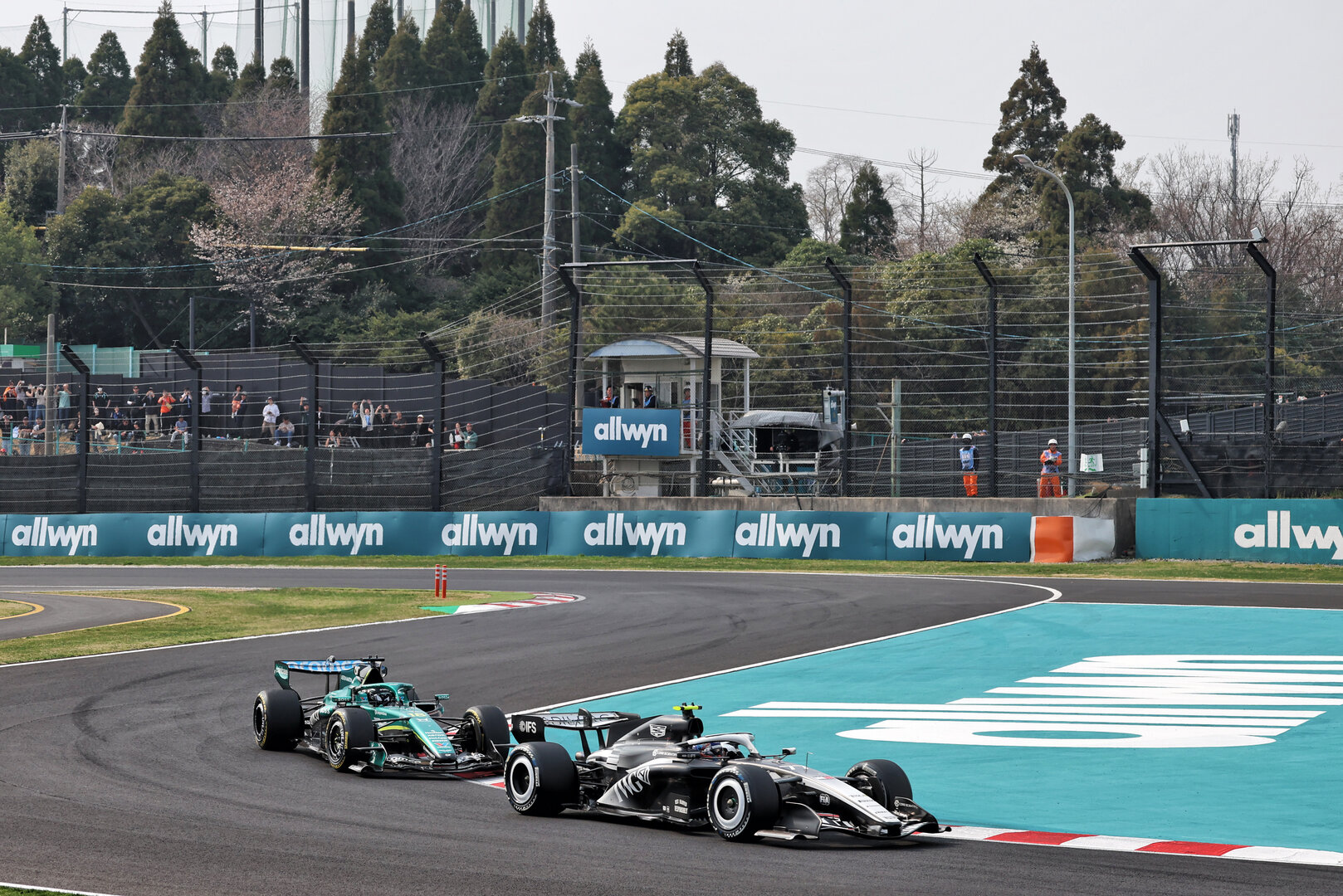 GP GIAPPONE, Valtteri Bottas (FIN) Cadillac Formula 1 Team MAC-26.
29.03.2026. Formula 1 World Championship, Rd 3, Japanese Grand Prix, Suzuka, Japan, Gara Day.
 - www.xpbimages.com, EMail: requests@xpbimages.com © Copyright: Rew / XPB Images