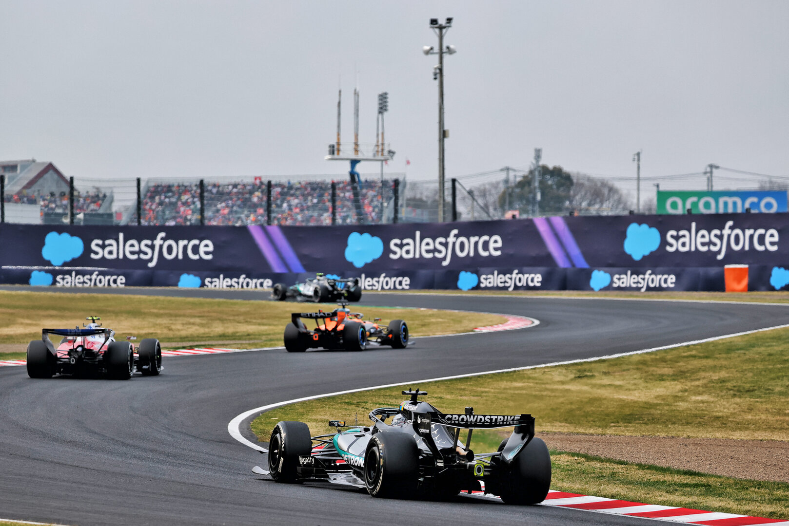 GP GIAPPONE, George Russell (GBR) Mercedes AMG Formula One Team W17.
29.03.2026. Formula 1 World Championship, Rd 3, Japanese Grand Prix, Suzuka, Japan, Gara Day.
- www.xpbimages.com, EMail: requests@xpbimages.com © Copyright: Bearne / XPB Images