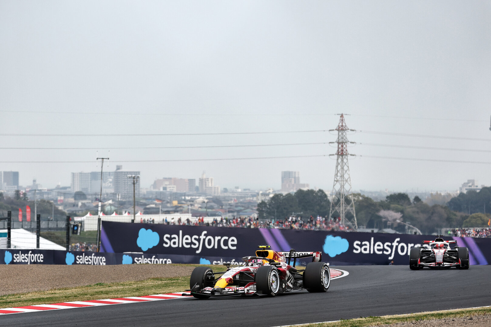 GP GIAPPONE, Liam Lawson (NZL) Racing Bulls Formula One Team VCARB 03.
29.03.2026. Formula 1 World Championship, Rd 3, Japanese Grand Prix, Suzuka, Japan, Gara Day.
- www.xpbimages.com, EMail: requests@xpbimages.com © Copyright: Bearne / XPB Images