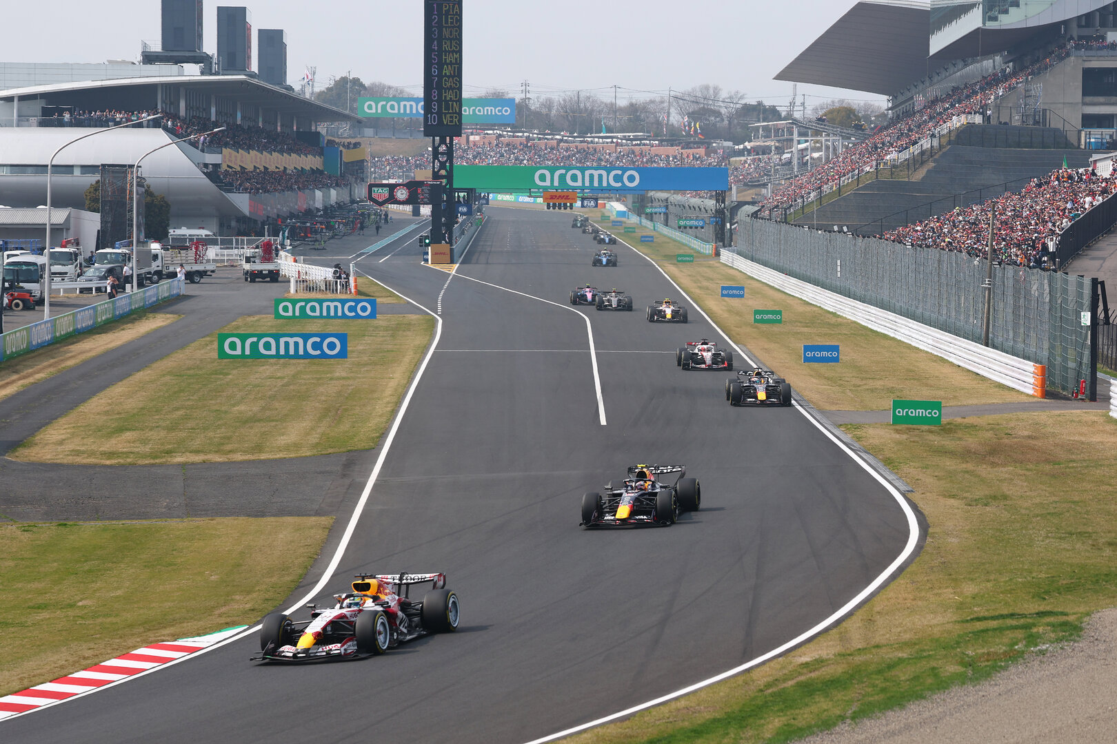 GP GIAPPONE, Arvid Lindblad (GBR) Racing Bulls Formula One Team VCARB 03.
29.03.2026. Formula 1 World Championship, Rd 3, Japanese Grand Prix, Suzuka, Japan, Gara Day.
- www.xpbimages.com, EMail: requests@xpbimages.com © Copyright: Bearne / XPB Images