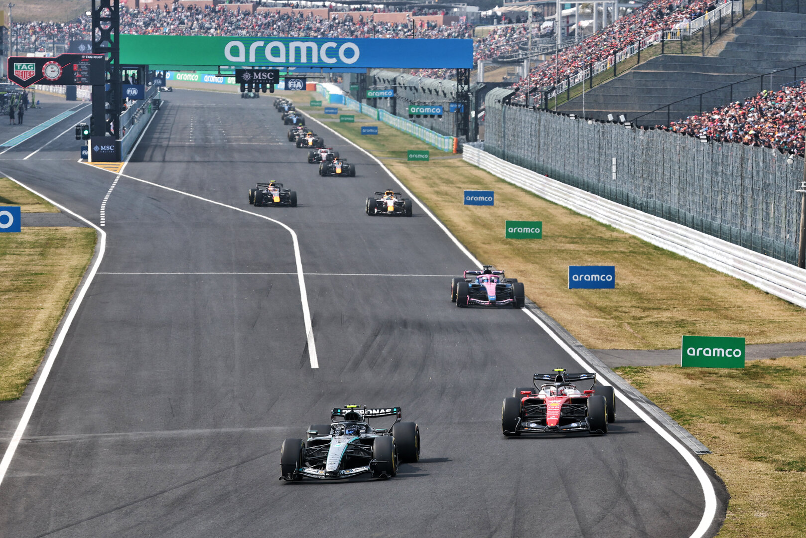 GP GIAPPONE, Andrea Kimi Antonelli (ITA) Mercedes AMG Formula One Team W17.
29.03.2026. Formula 1 World Championship, Rd 3, Japanese Grand Prix, Suzuka, Japan, Gara Day.
- www.xpbimages.com, EMail: requests@xpbimages.com © Copyright: Bearne / XPB Images