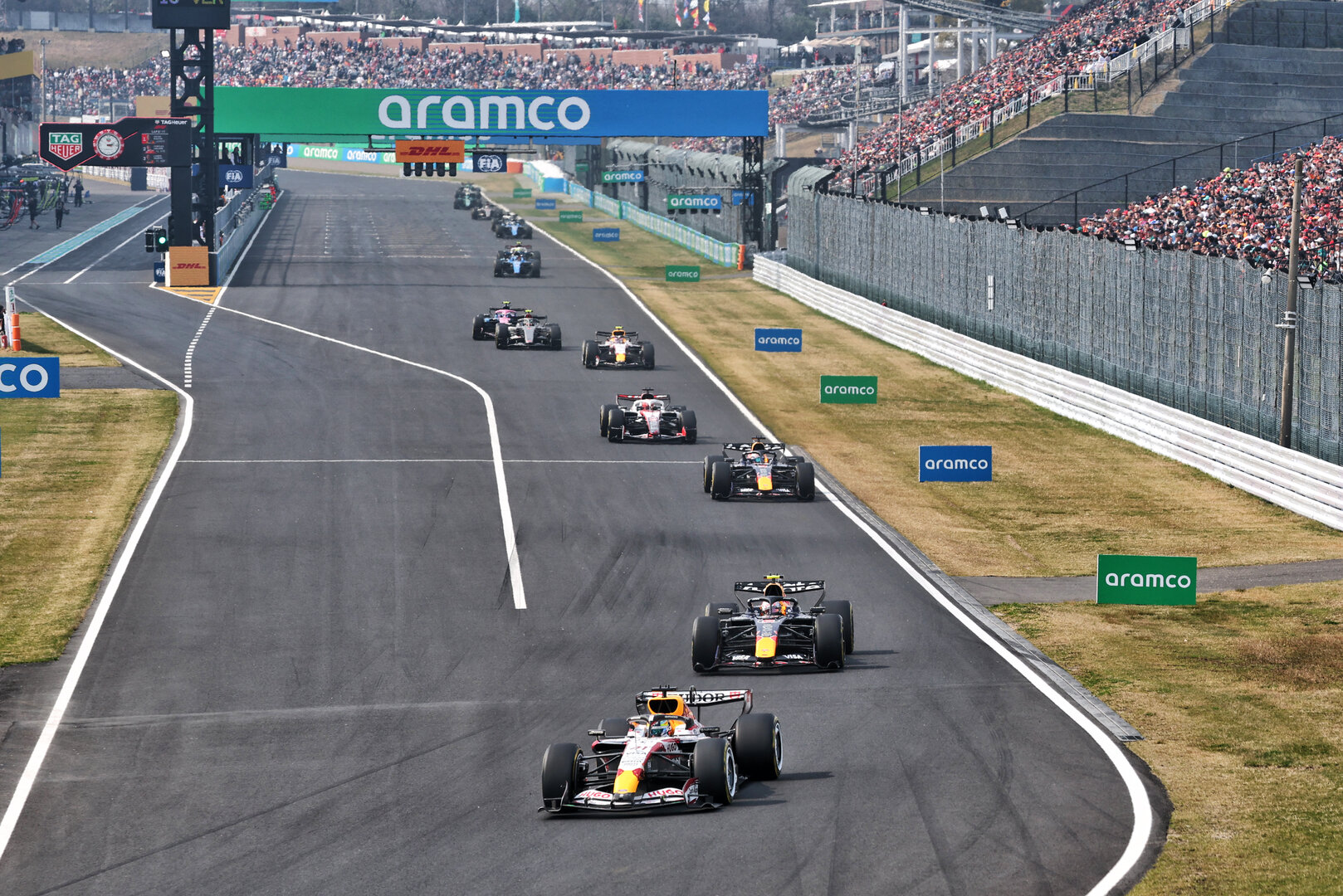 GP GIAPPONE, Arvid Lindblad (GBR) Racing Bulls Formula One Team VCARB 03.
29.03.2026. Formula 1 World Championship, Rd 3, Japanese Grand Prix, Suzuka, Japan, Gara Day.
- www.xpbimages.com, EMail: requests@xpbimages.com © Copyright: Bearne / XPB Images