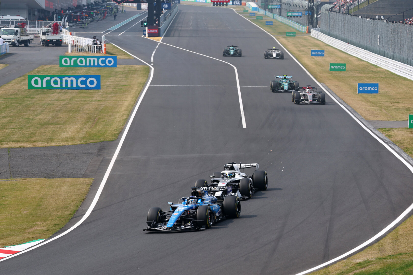 GP GIAPPONE, Alexander Albon (THA) Williams F1 Team FW48.
29.03.2026. Formula 1 World Championship, Rd 3, Japanese Grand Prix, Suzuka, Japan, Gara Day.
- www.xpbimages.com, EMail: requests@xpbimages.com © Copyright: Bearne / XPB Images