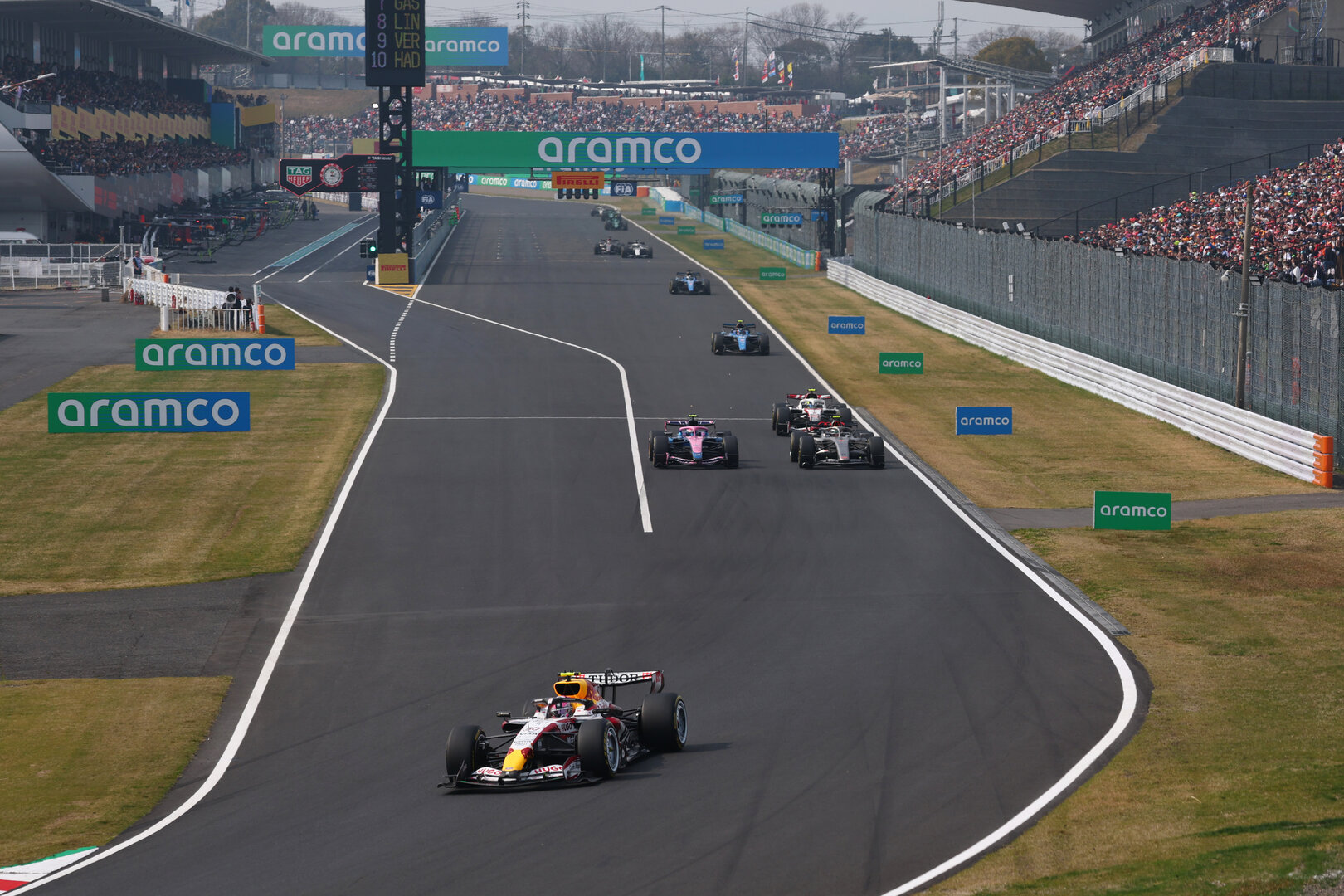 GP GIAPPONE, Liam Lawson (NZL) Racing Bulls Formula One Team VCARB 03.
29.03.2026. Formula 1 World Championship, Rd 3, Japanese Grand Prix, Suzuka, Japan, Gara Day.
- www.xpbimages.com, EMail: requests@xpbimages.com © Copyright: Bearne / XPB Images