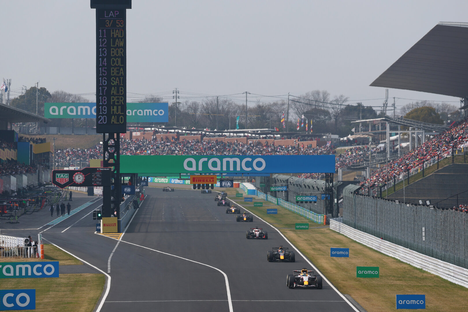 GP GIAPPONE, Arvid Lindblad (GBR) Racing Bulls Formula One Team VCARB 03.
29.03.2026. Formula 1 World Championship, Rd 3, Japanese Grand Prix, Suzuka, Japan, Gara Day.
- www.xpbimages.com, EMail: requests@xpbimages.com © Copyright: Bearne / XPB Images