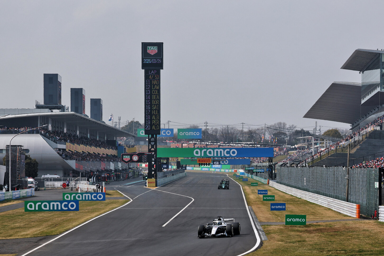 GP GIAPPONE, Sergio Perez (MEX) Cadillac Formula 1 Team MAC-26.
29.03.2026. Formula 1 World Championship, Rd 3, Japanese Grand Prix, Suzuka, Japan, Gara Day.
- www.xpbimages.com, EMail: requests@xpbimages.com © Copyright: Bearne / XPB Images