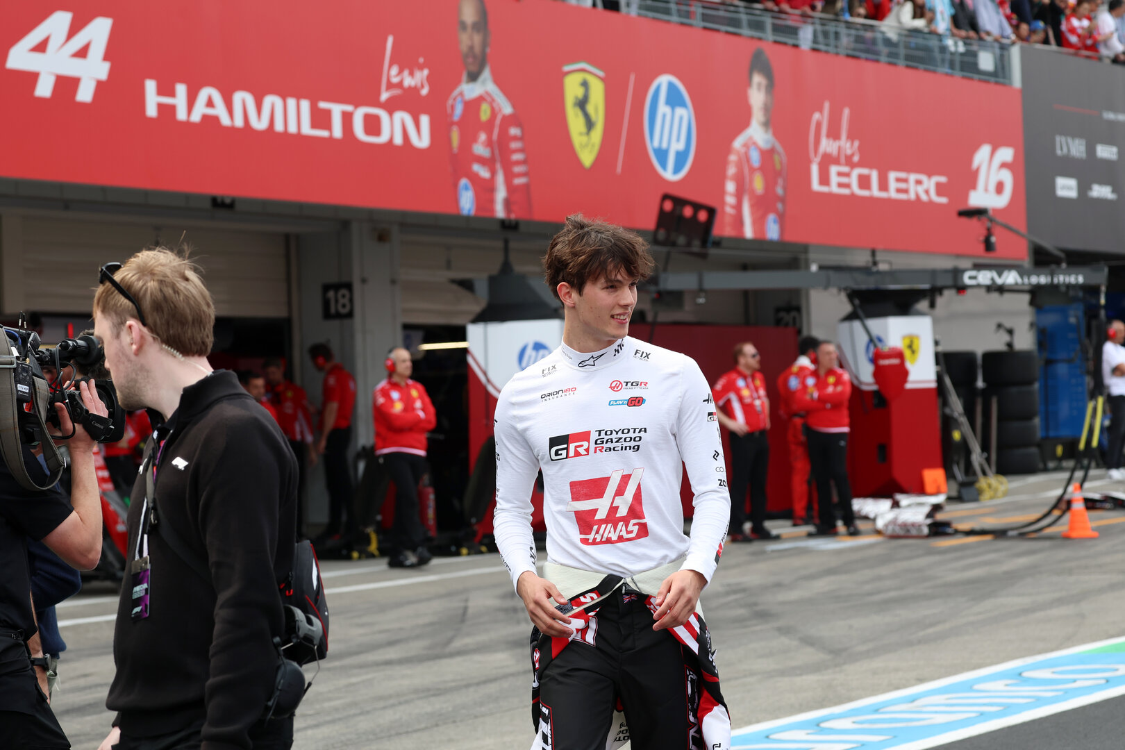 GP GIAPPONE, Oliver Bearman (GBR) Haas F1 Team.
29.03.2026. Formula 1 World Championship, Rd 3, Japanese Grand Prix, Suzuka, Japan, Gara Day.
- www.xpbimages.com, EMail: requests@xpbimages.com © Copyright: Rew / XPB Images