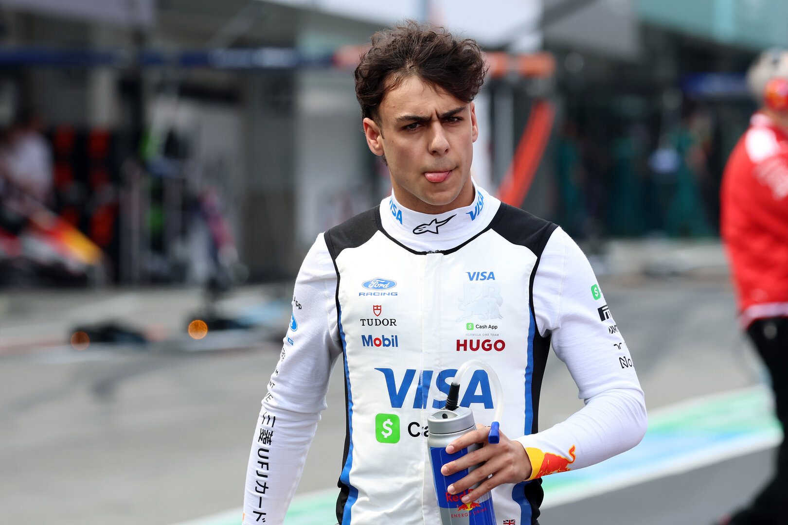 GP GIAPPONE, Arvid Lindblad (GBR) Racing Bulls Formula One Team.
29.03.2026. Formula 1 World Championship, Rd 3, Japanese Grand Prix, Suzuka, Japan, Gara Day.
 - www.xpbimages.com, EMail: requests@xpbimages.com © Copyright: Rew / XPB Images