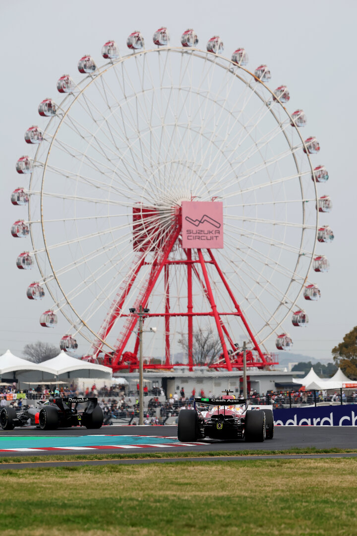 GP GIAPPONE, Arvid Lindblad (GBR) Racing Bulls Formula One Team VCARB 03.
29.03.2026. Formula 1 World Championship, Rd 3, Japanese Grand Prix, Suzuka, Japan, Gara Day.
 - www.xpbimages.com, EMail: requests@xpbimages.com © Copyright: Rew / XPB Images