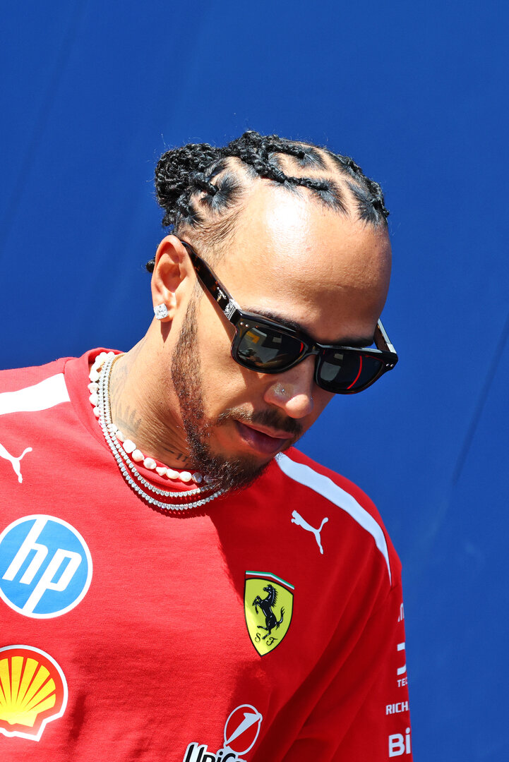 GP GRAN BRETAGNA, Lewis Hamilton (GBR) Ferrari.
02.07.2026. Formula 1 World Championship, Rd 9, British Grand Prix, Silverstone, England, Preparation Day.
- www.xpbimages.com, EMail: requests@xpbimages.com © Copyright: Bearne / XPB Images