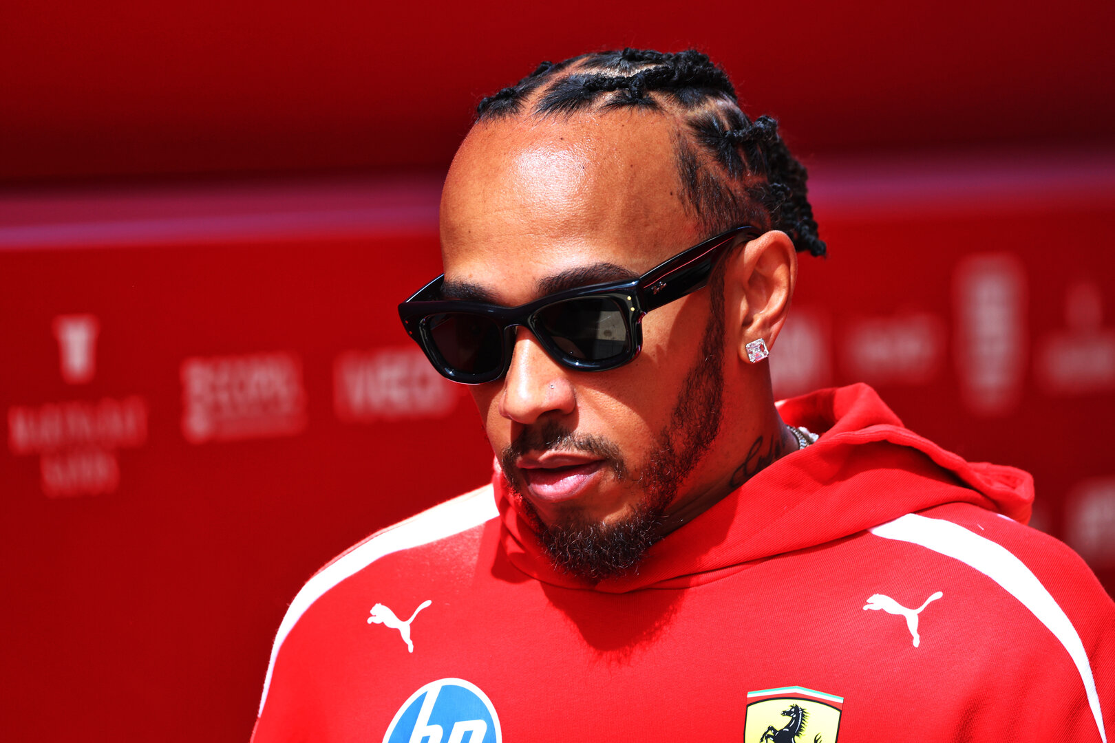 GP GRAN BRETAGNA, Lewis Hamilton (GBR) Ferrari.
02.07.2026. Formula 1 World Championship, Rd 9, British Grand Prix, Silverstone, England, Preparation Day.
 - www.xpbimages.com, EMail: requests@xpbimages.com © Copyright: Patching / XPB Images