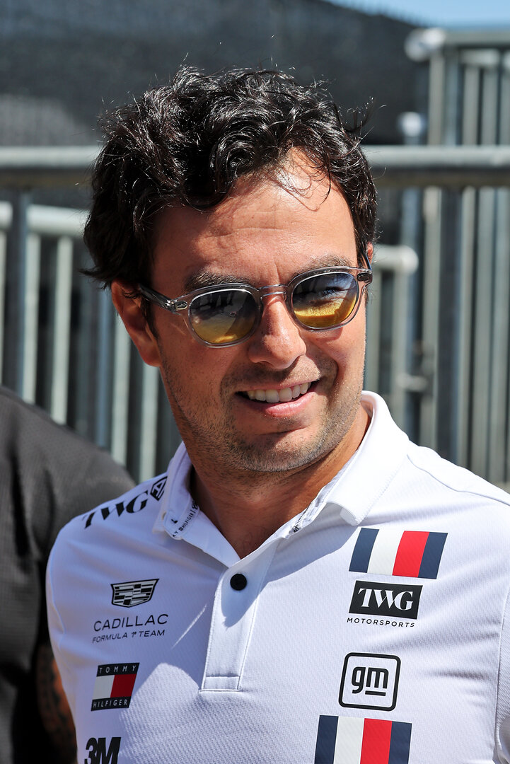 GP GRAN BRETAGNA, Sergio Perez (MEX) Cadillac Formula 1 Team.
02.07.2026. Formula 1 World Championship, Rd 9, British Grand Prix, Silverstone, England, Preparation Day.
- www.xpbimages.com, EMail: requests@xpbimages.com © Copyright: Moy / XPB Images