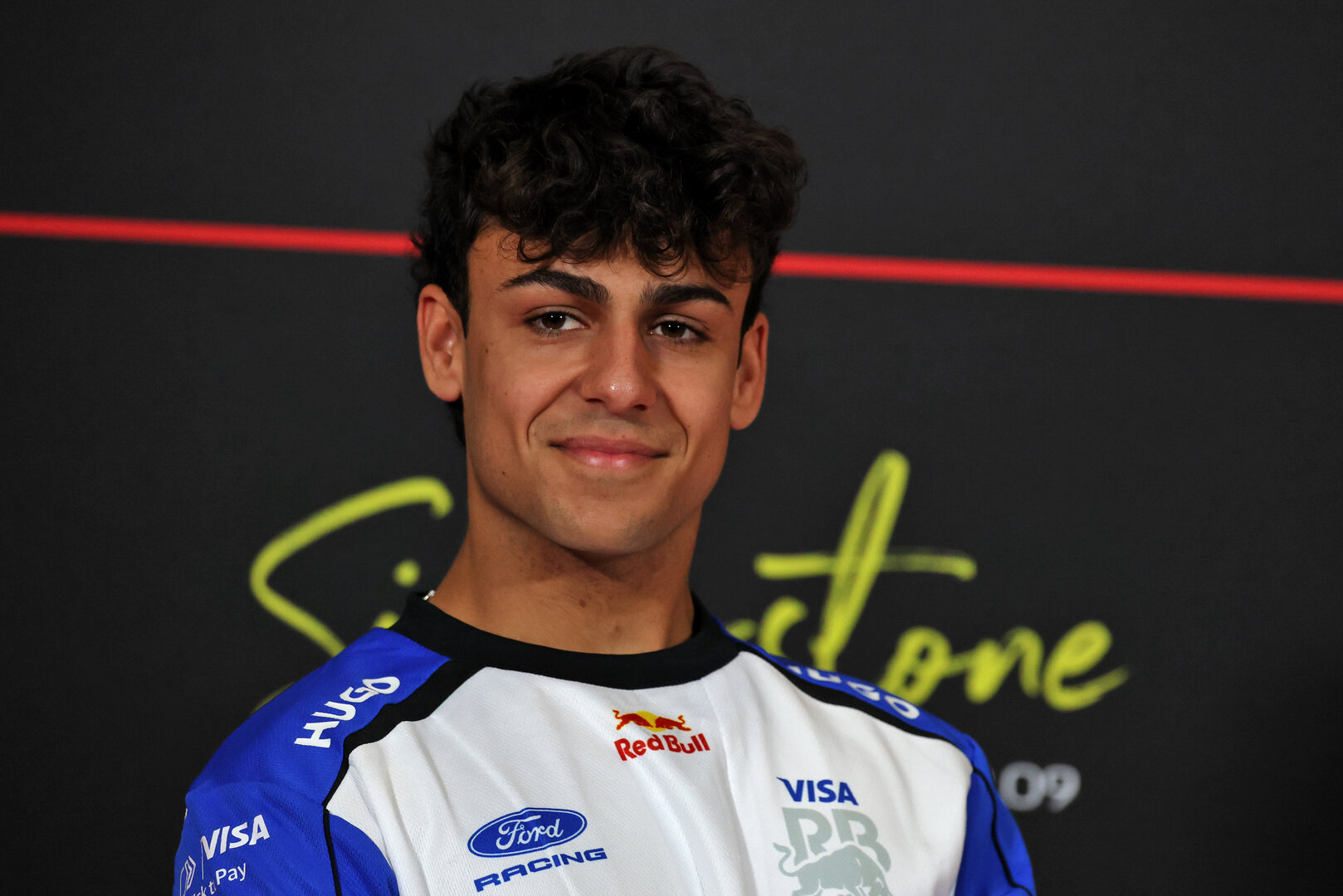 GP GRAN BRETAGNA, Arvid Lindblad (GBR) Racing Bulls Formula One Team in the FIA Press Conference.
02.07.2026. Formula 1 World Championship, Rd 9, British Grand Prix, Silverstone, England, Preparation Day.
- www.xpbimages.com, EMail: requests@xpbimages.com © Copyright: Moy / XPB Images