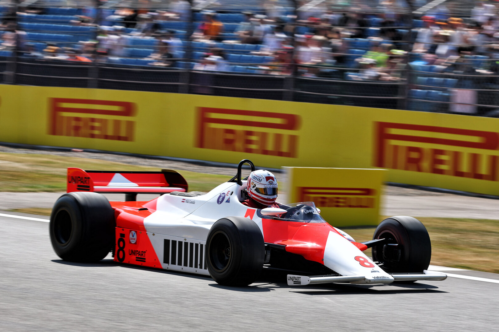 GP GRAN BRETAGNA, A 1982 McLaren MP4/1.
02.07.2026. Formula 1 World Championship, Rd 9, British Grand Prix, Silverstone, England, Preparation Day.
- www.xpbimages.com, EMail: requests@xpbimages.com © Copyright: Bearne / XPB Images