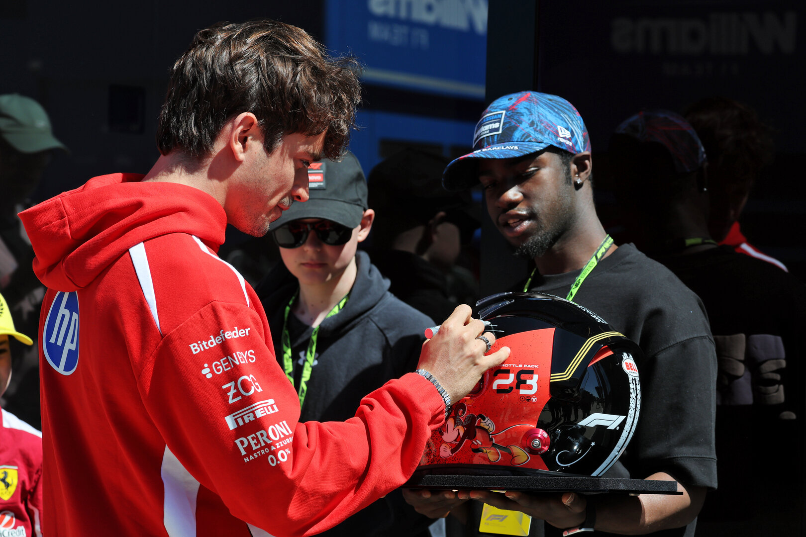 GP GRAN BRETAGNA, Charles Leclerc (MON) Ferrari.
02.07.2026. Formula 1 World Championship, Rd 9, British Grand Prix, Silverstone, England, Preparation Day.
- www.xpbimages.com, EMail: requests@xpbimages.com © Copyright: Moy / XPB Images