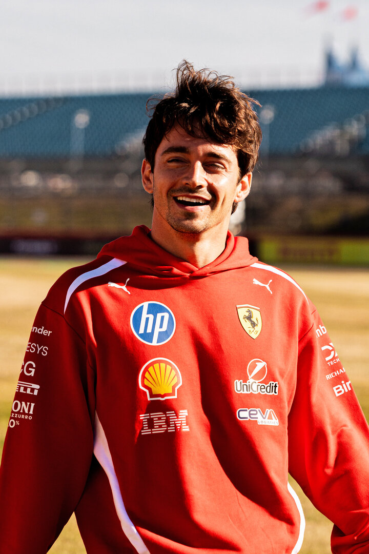 GP GRAN BRETAGNA, Charles Leclerc (MON) Ferrari.
02.07.2026. Formula 1 World Championship, Rd 9, British Grand Prix, Silverstone, England, Preparation Day.
- www.xpbimages.com, EMail: requests@xpbimages.com © Copyright: Denny / XPB Images