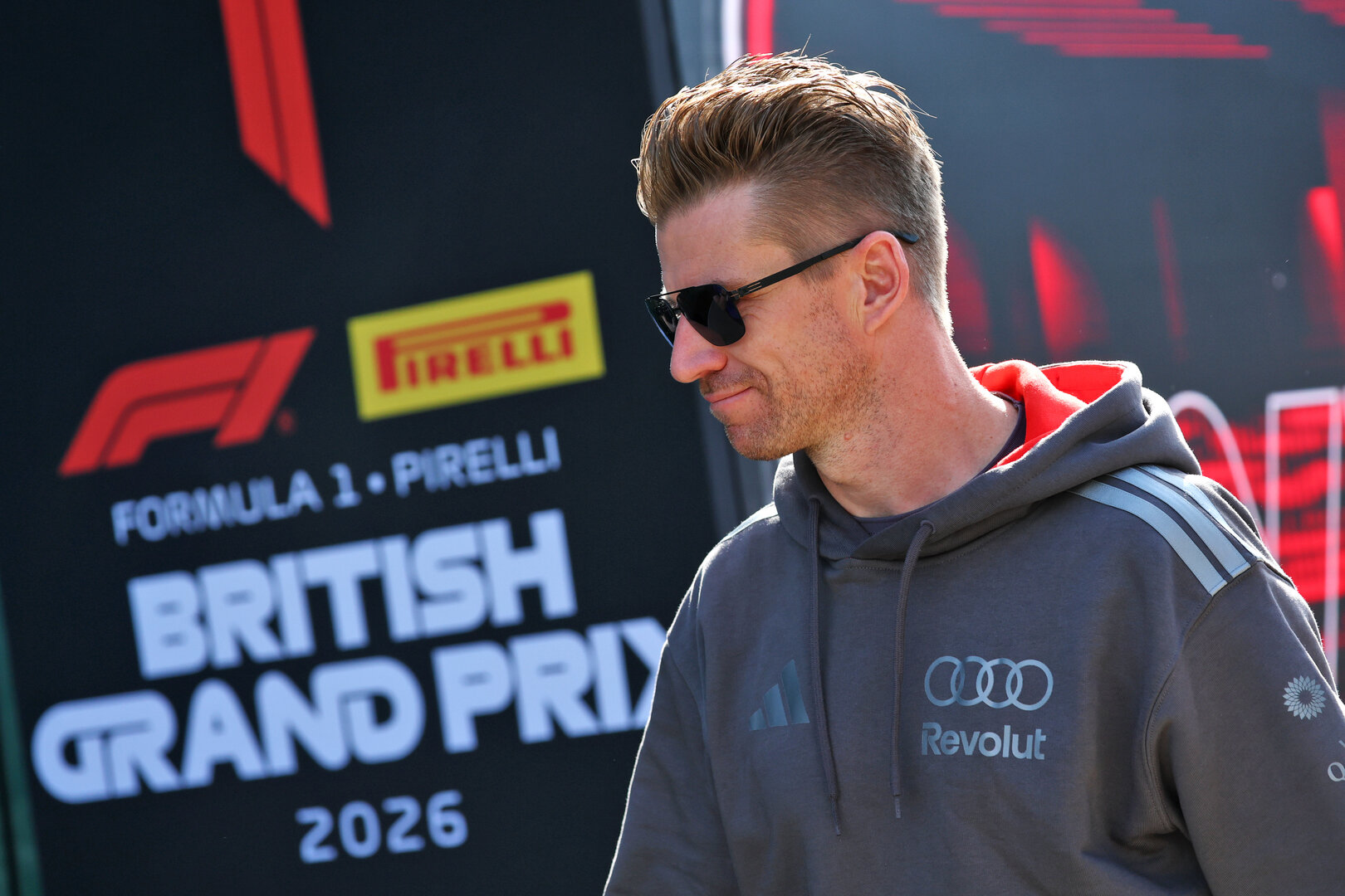 GP GRAN BRETAGNA, Nico Hulkenberg (GER) Audi F1 Team.
03.07.2026. Formula 1 World Championship, Rd 9, British Grand Prix, Silverstone, England, Sprint Qualifiche Day.
- www.xpbimages.com, EMail: requests@xpbimages.com © Copyright: Bearne / XPB Images