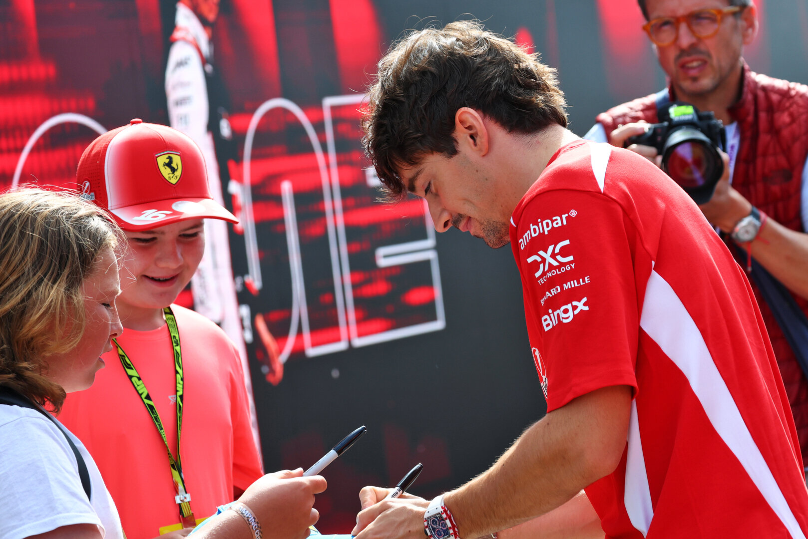 GP GRAN BRETAGNA, Charles Leclerc (MON) Ferrari.
03.07.2026. Formula 1 World Championship, Rd 9, British Grand Prix, Silverstone, England, Sprint Qualifiche Day.
- www.xpbimages.com, EMail: requests@xpbimages.com © Copyright: Bearne / XPB Images