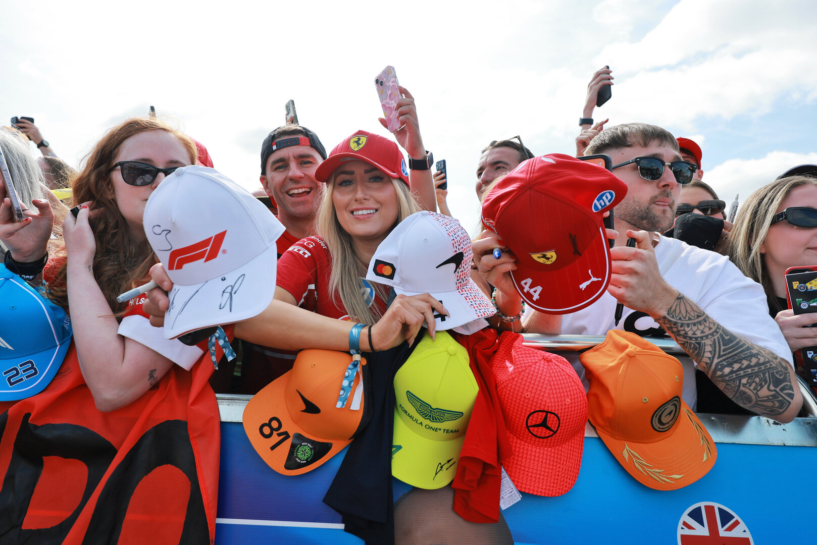 GP GRAN BRETAGNA, Circuit Atmosfera - fans.
03.07.2026. Formula 1 World Championship, Rd 9, British Grand Prix, Silverstone, England, Sprint Qualifiche Day.
- www.xpbimages.com, EMail: requests@xpbimages.com © Copyright: Moy / XPB Images
