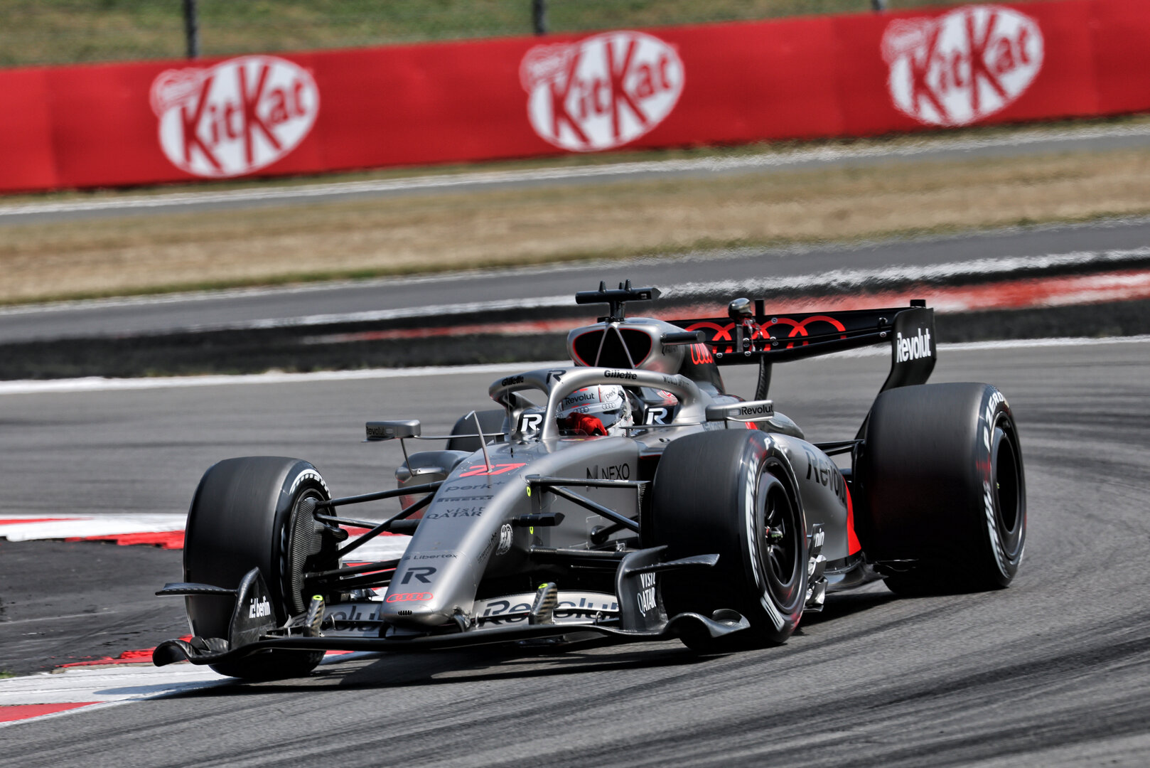 GP GRAN BRETAGNA, Nico Hulkenberg (GER) Audi F1 Team R26.
03.07.2026. Formula 1 World Championship, Rd 9, British Grand Prix, Silverstone, England, Sprint Qualifiche Day.
- www.xpbimages.com, EMail: requests@xpbimages.com © Copyright: Moy / XPB Images
