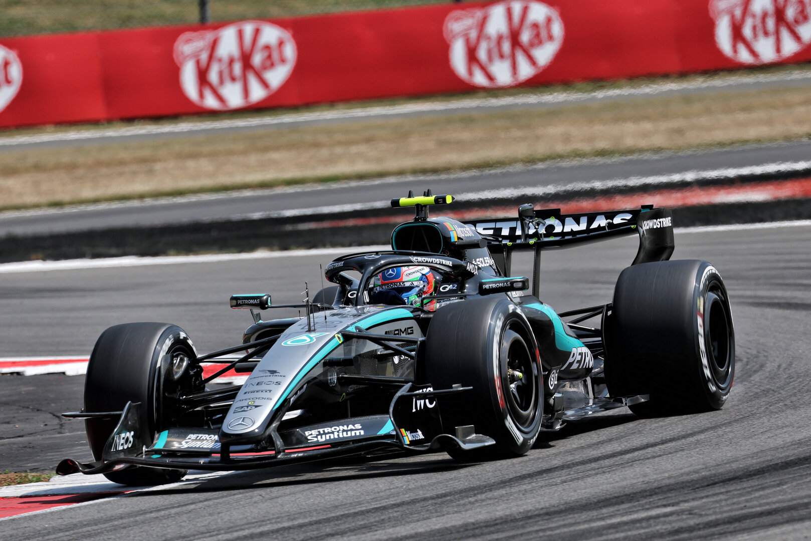 GP GRAN BRETAGNA, Andrea Kimi Antonelli (ITA) Mercedes AMG Formula One Team W17.
03.07.2026. Formula 1 World Championship, Rd 9, British Grand Prix, Silverstone, England, Sprint Qualifiche Day.
- www.xpbimages.com, EMail: requests@xpbimages.com © Copyright: Moy / XPB Images