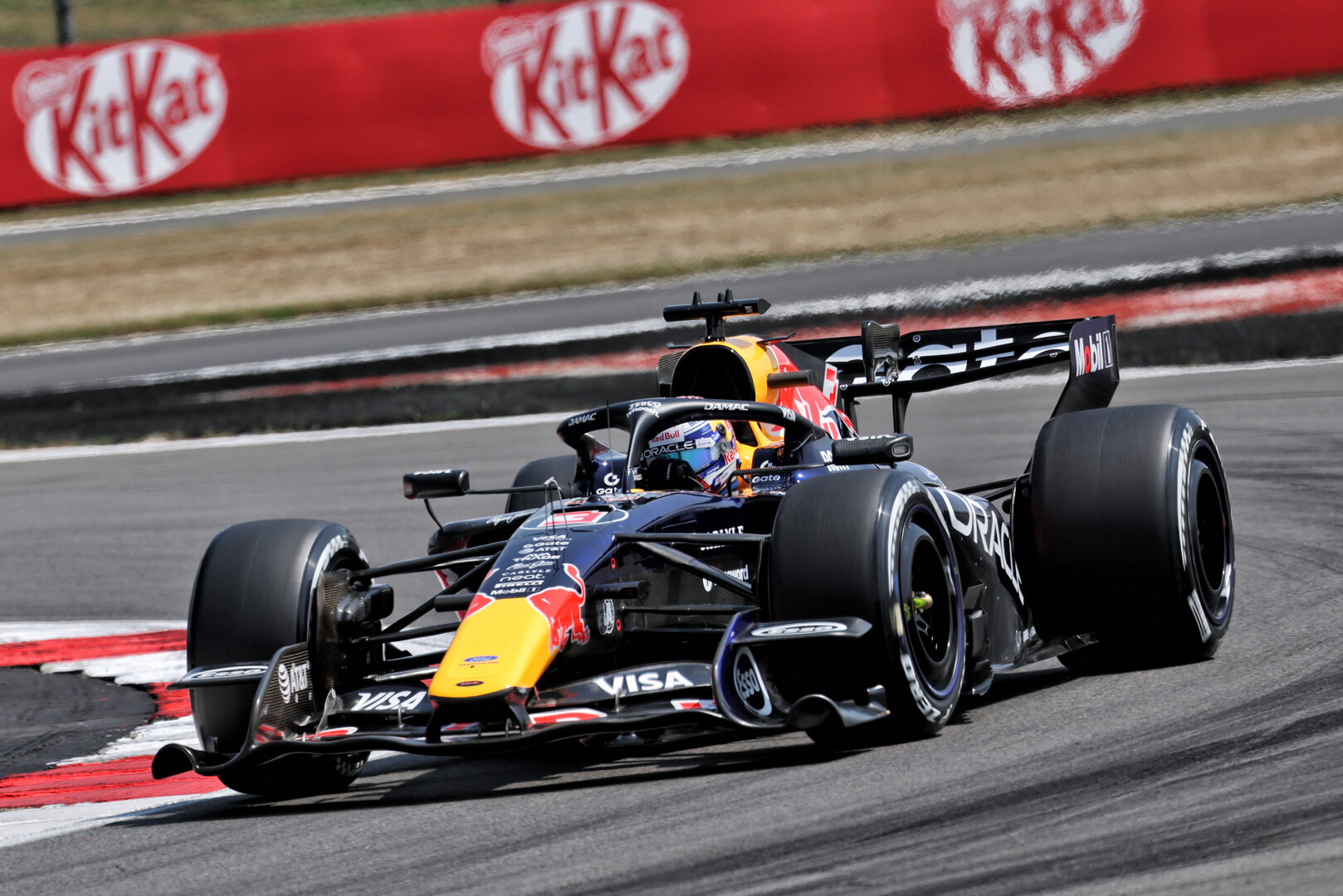 GP GRAN BRETAGNA, Max Verstappen (NLD) Red Bull Racing RB22.
03.07.2026. Formula 1 World Championship, Rd 9, British Grand Prix, Silverstone, England, Sprint Qualifiche Day.
- www.xpbimages.com, EMail: requests@xpbimages.com © Copyright: Moy / XPB Images