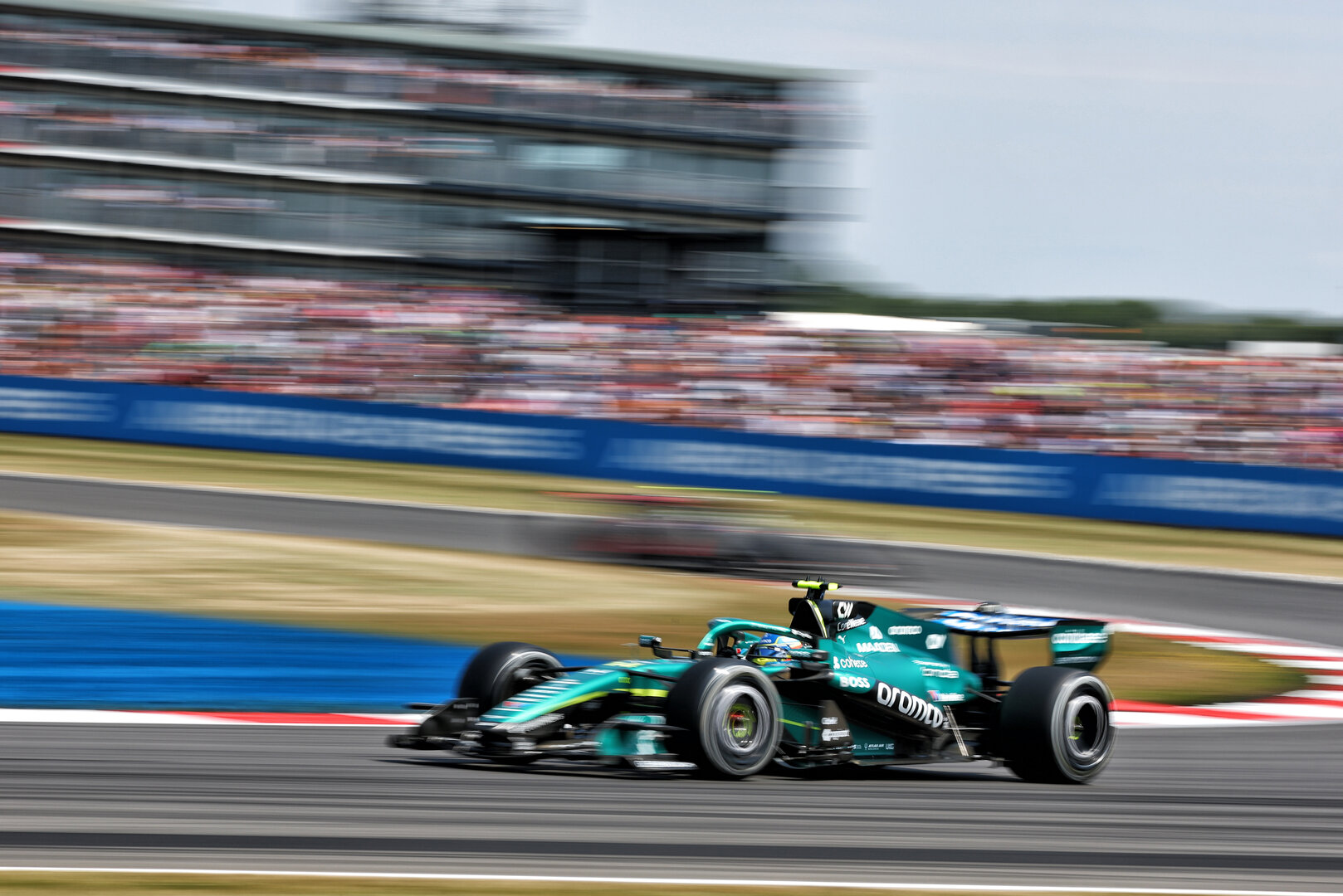 GP GRAN BRETAGNA, Fernando Alonso (ESP) Aston Martin F1 Team AMR26.
03.07.2026. Formula 1 World Championship, Rd 9, British Grand Prix, Silverstone, England, Sprint Qualifiche Day.
- www.xpbimages.com, EMail: requests@xpbimages.com © Copyright: Bearne / XPB Images