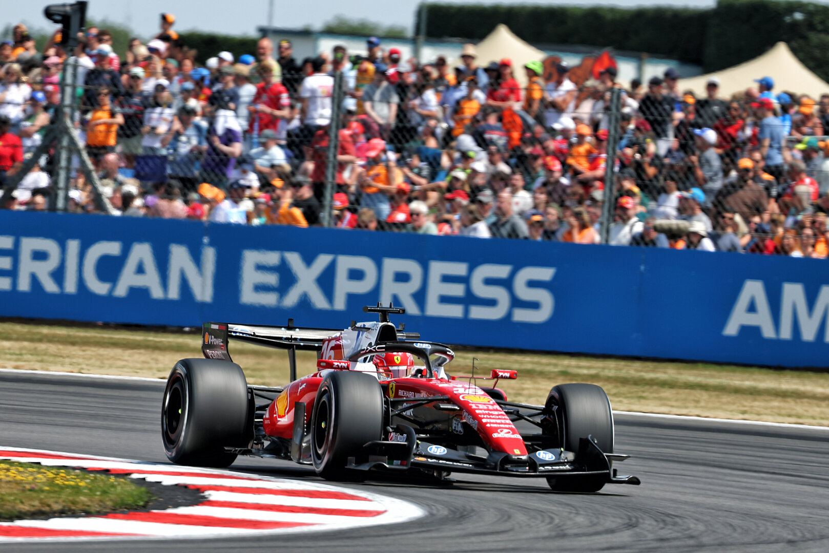 GP GRAN BRETAGNA, Charles Leclerc (MON) Ferrari SF-26.
03.07.2026. Formula 1 World Championship, Rd 9, British Grand Prix, Silverstone, England, Sprint Qualifiche Day.
- www.xpbimages.com, EMail: requests@xpbimages.com © Copyright: Bearne / XPB Images