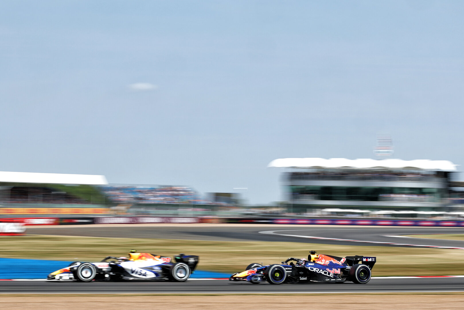 GP GRAN BRETAGNA, Max Verstappen (NLD) Red Bull Racing RB22.
03.07.2026. Formula 1 World Championship, Rd 9, British Grand Prix, Silverstone, England, Sprint Qualifiche Day.
- www.xpbimages.com, EMail: requests@xpbimages.com © Copyright: Bearne / XPB Images