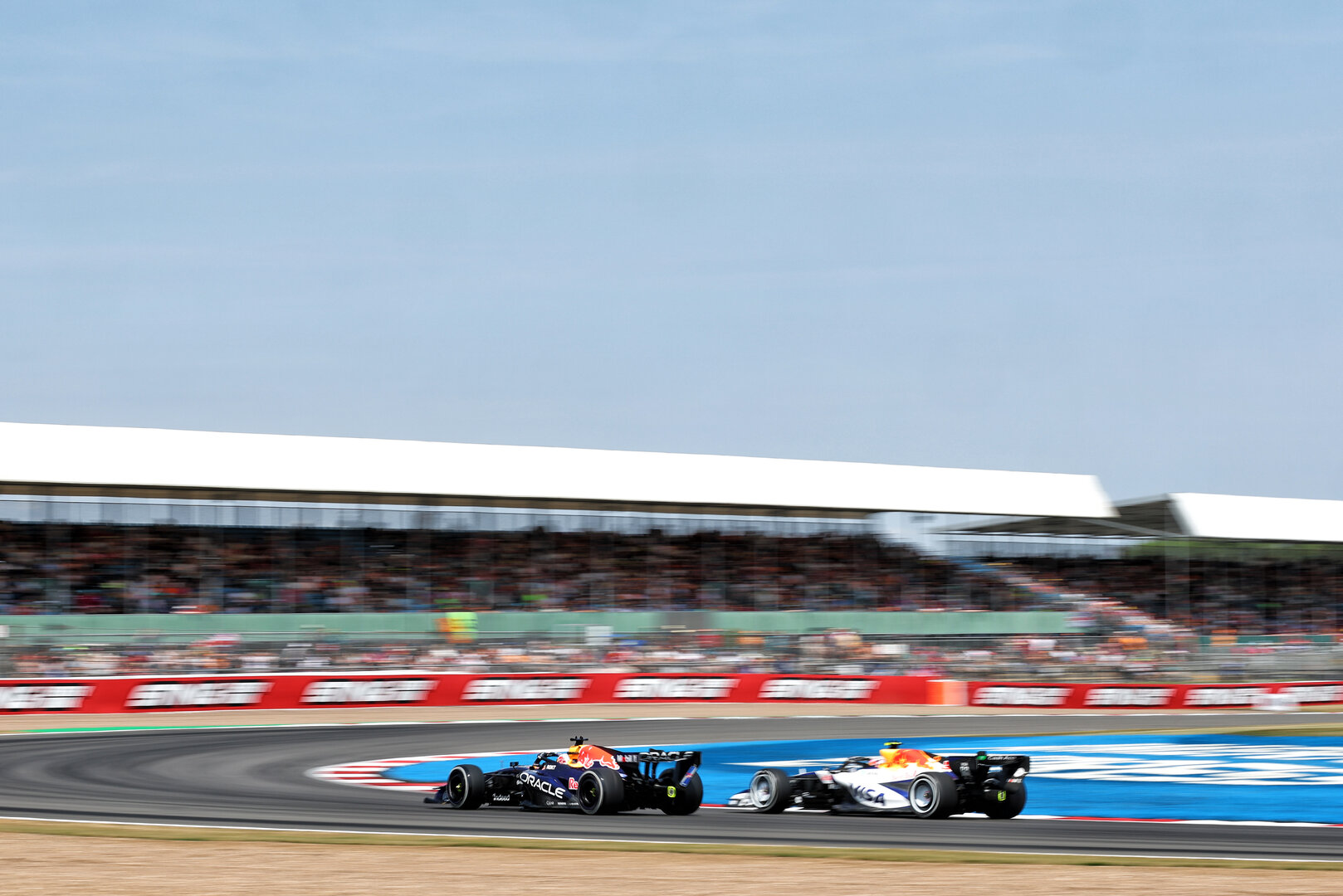 GP GRAN BRETAGNA, Max Verstappen (NLD) Red Bull Racing RB22.
03.07.2026. Formula 1 World Championship, Rd 9, British Grand Prix, Silverstone, England, Sprint Qualifiche Day.
- www.xpbimages.com, EMail: requests@xpbimages.com © Copyright: Bearne / XPB Images
