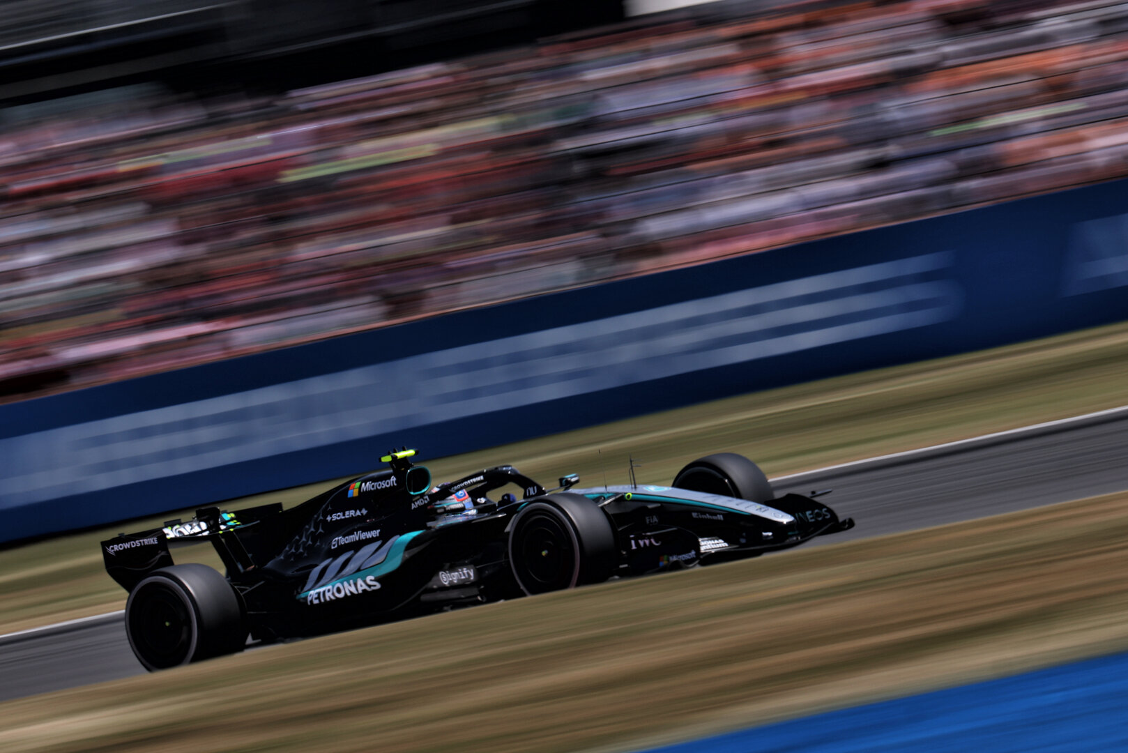 GP GRAN BRETAGNA, Andrea Kimi Antonelli (ITA) Mercedes AMG Formula One Team W17.
03.07.2026. Formula 1 World Championship, Rd 9, British Grand Prix, Silverstone, England, Sprint Qualifiche Day.
- www.xpbimages.com, EMail: requests@xpbimages.com © Copyright: Charniaux / XPB Images