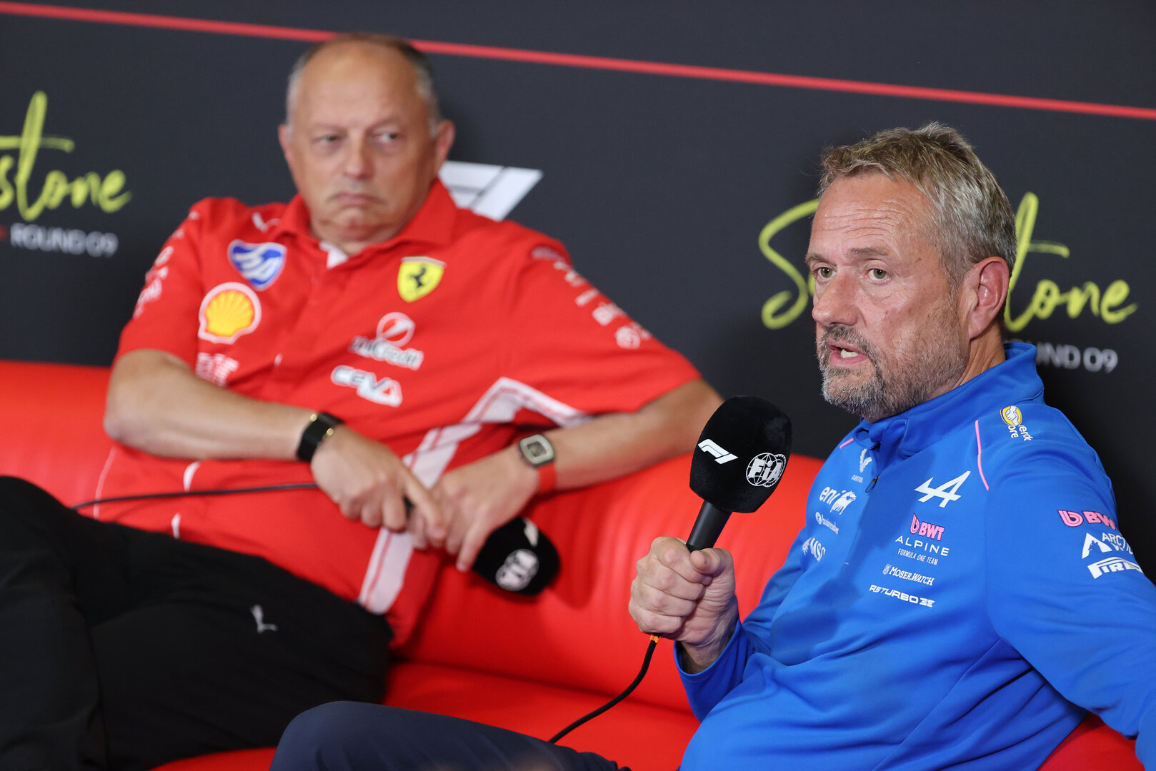 GP GRAN BRETAGNA, Steve Nielsen (GBR) Alpine F1 Team Managing Director in the FIA Press Conference.
03.07.2026. Formula 1 World Championship, Rd 9, British Grand Prix, Silverstone, England, Sprint Qualifiche Day.
- www.xpbimages.com, EMail: requests@xpbimages.com © Copyright: Davenport / XPB Images