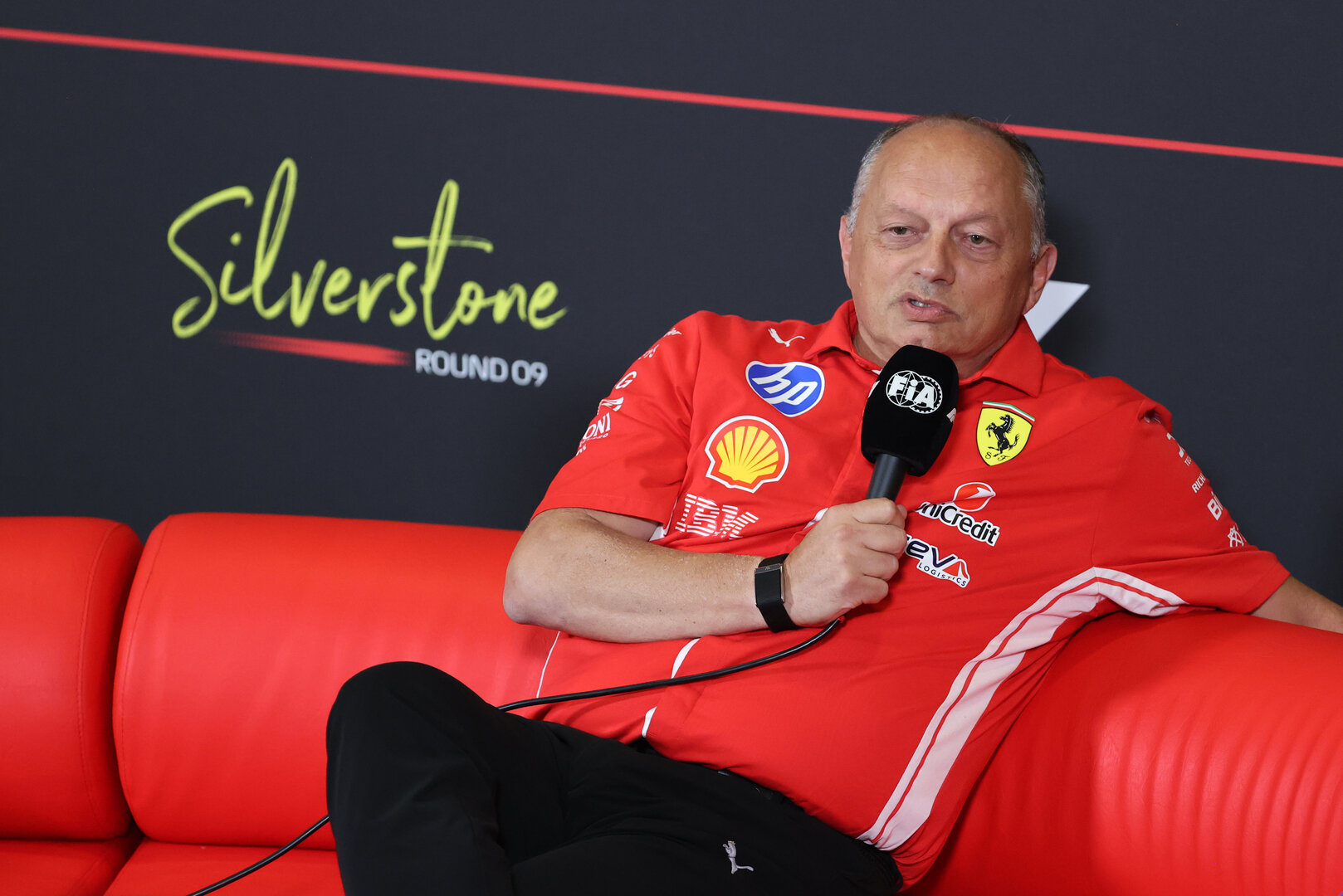 GP GRAN BRETAGNA, Frederic Vasseur (FRA) Ferrari Team Principal in the FIA Press Conference.
03.07.2026. Formula 1 World Championship, Rd 9, British Grand Prix, Silverstone, England, Sprint Qualifiche Day.
- www.xpbimages.com, EMail: requests@xpbimages.com © Copyright: Davenport / XPB Images