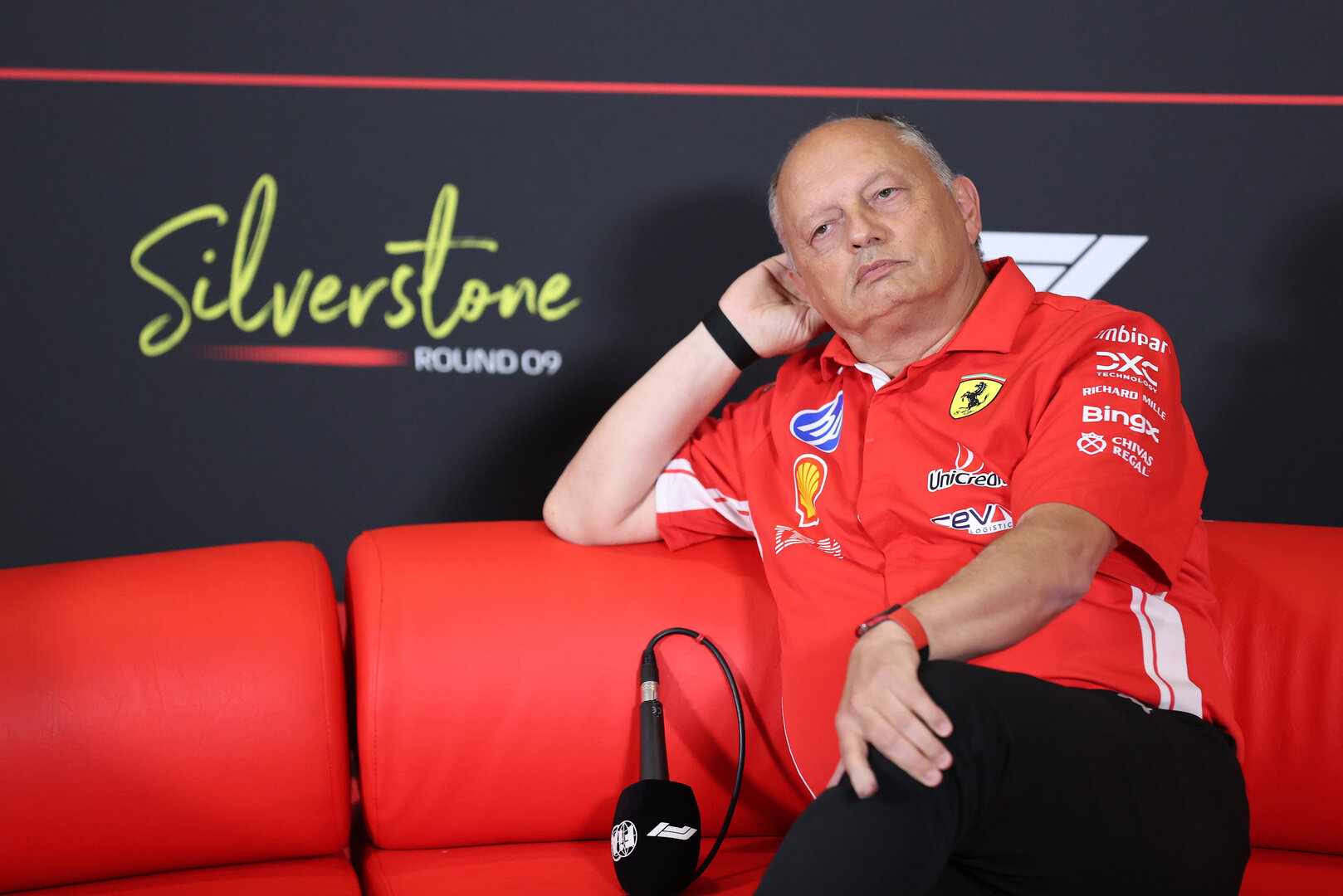 GP GRAN BRETAGNA, Frederic Vasseur (FRA) Ferrari Team Principal in the FIA Press Conference.
03.07.2026. Formula 1 World Championship, Rd 9, British Grand Prix, Silverstone, England, Sprint Qualifiche Day.
- www.xpbimages.com, EMail: requests@xpbimages.com © Copyright: Davenport / XPB Images