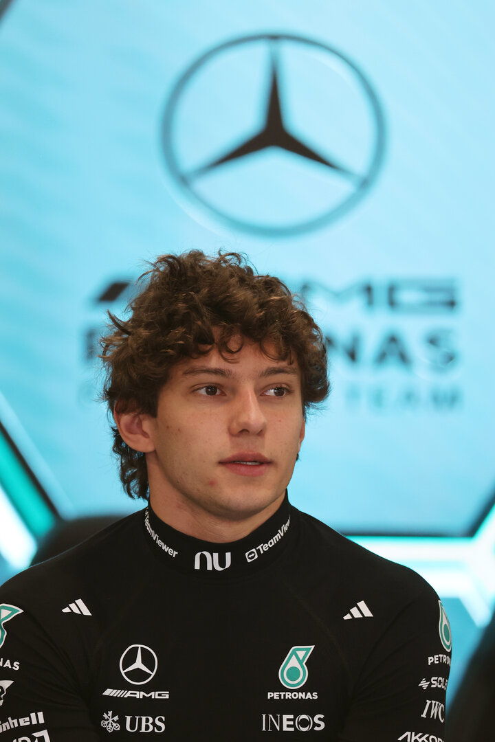GP GRAN BRETAGNA, Andrea Kimi Antonelli (ITA) Mercedes AMG Formula One Team.
03.07.2026. Formula 1 World Championship, Rd 9, British Grand Prix, Silverstone, England, Sprint Qualifiche Day.
- www.xpbimages.com, EMail: requests@xpbimages.com © Copyright: Davenport / XPB Images