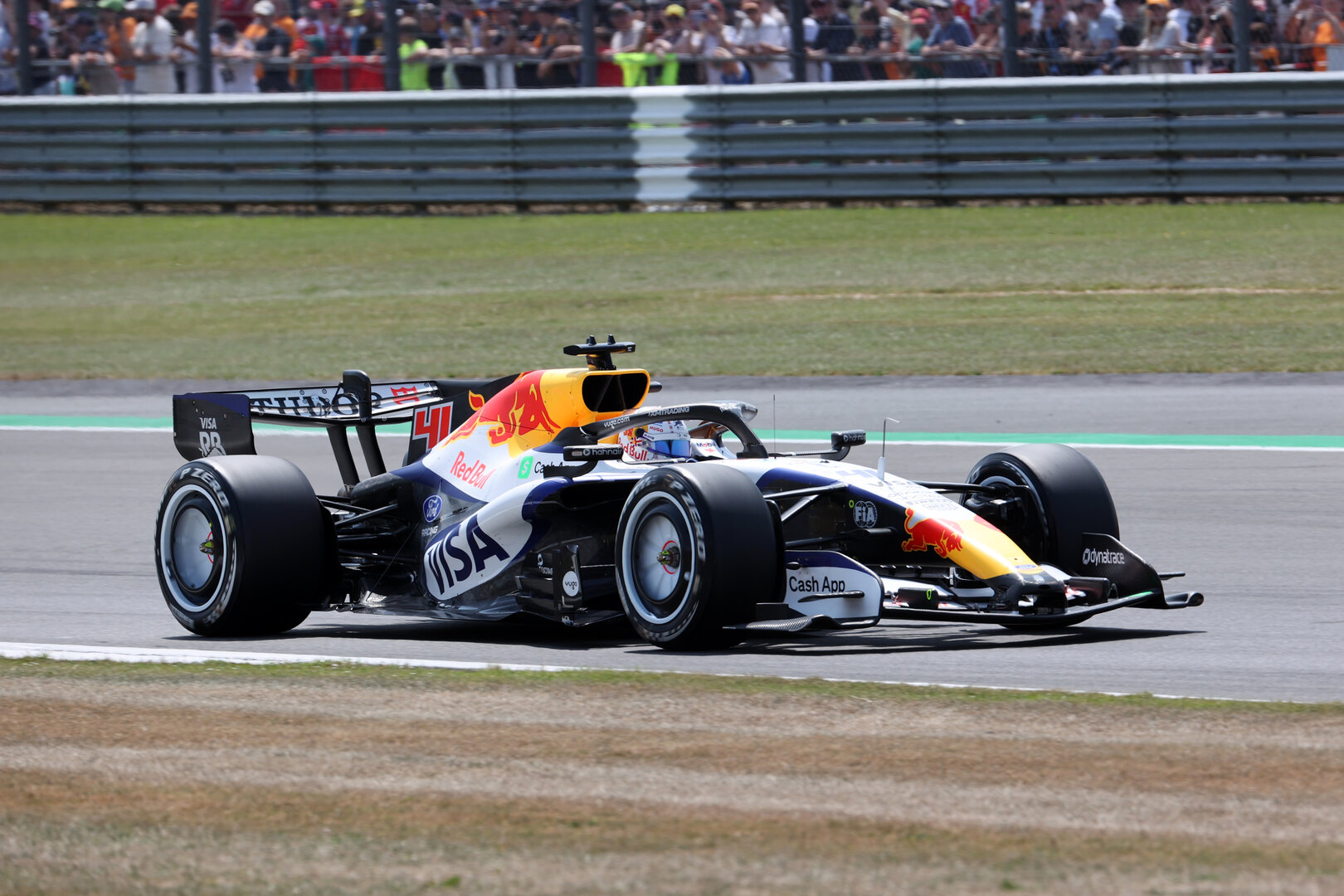 GP GRAN BRETAGNA, Arvid Lindblad (GBR) Racing Bulls Formula One Team VCARB 03.
03.07.2026. Formula 1 World Championship, Rd 9, British Grand Prix, Silverstone, England, Sprint Qualifiche Day.
- www.xpbimages.com, EMail: requests@xpbimages.com © Copyright: Davenport / XPB Images