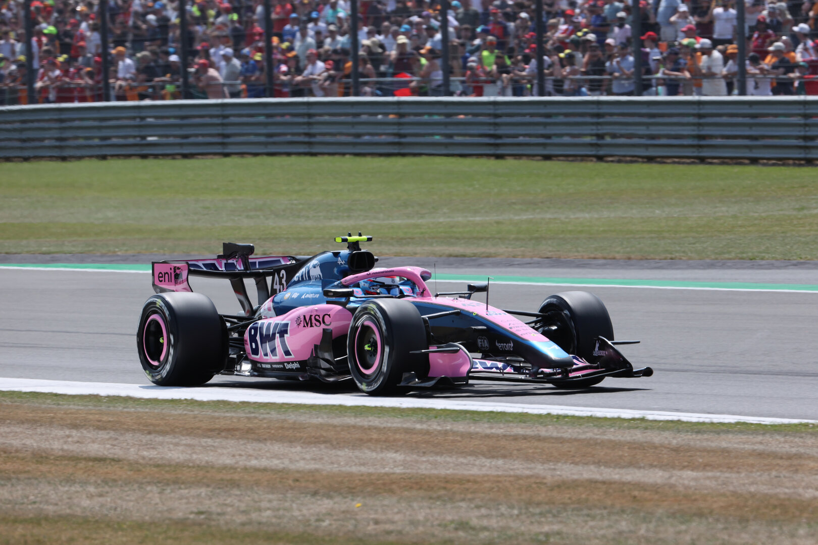 GP GRAN BRETAGNA, Franco Colapinto (ARG) Alpine F1 Team A526.
03.07.2026. Formula 1 World Championship, Rd 9, British Grand Prix, Silverstone, England, Sprint Qualifiche Day.
- www.xpbimages.com, EMail: requests@xpbimages.com © Copyright: Davenport / XPB Images