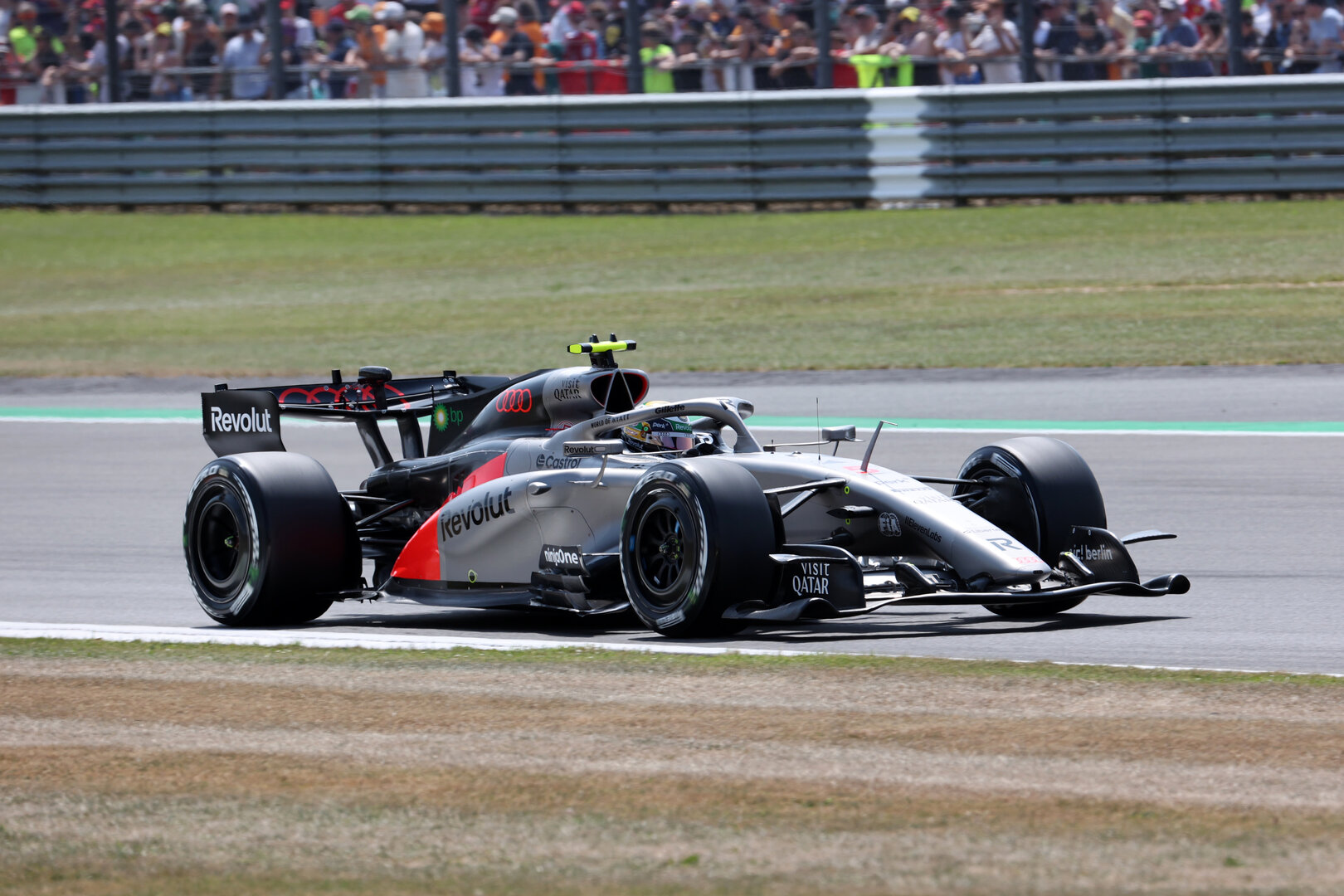 GP GRAN BRETAGNA, Gabriel Bortoleto (BRA) Audi F1 Team R26.
03.07.2026. Formula 1 World Championship, Rd 9, British Grand Prix, Silverstone, England, Sprint Qualifiche Day.
- www.xpbimages.com, EMail: requests@xpbimages.com © Copyright: Davenport / XPB Images