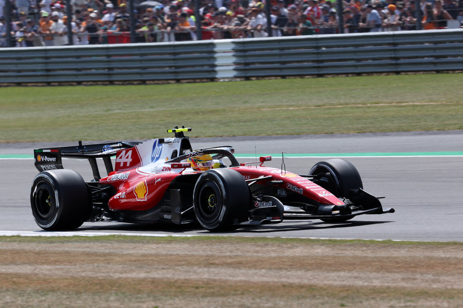 GP GRAN BRETAGNA, Lewis Hamilton (GBR) Ferrari SF-26.
03.07.2026. Formula 1 World Championship, Rd 9, British Grand Prix, Silverstone, England, Sprint Qualifiche Day.
- www.xpbimages.com, EMail: requests@xpbimages.com © Copyright: Davenport / XPB Images