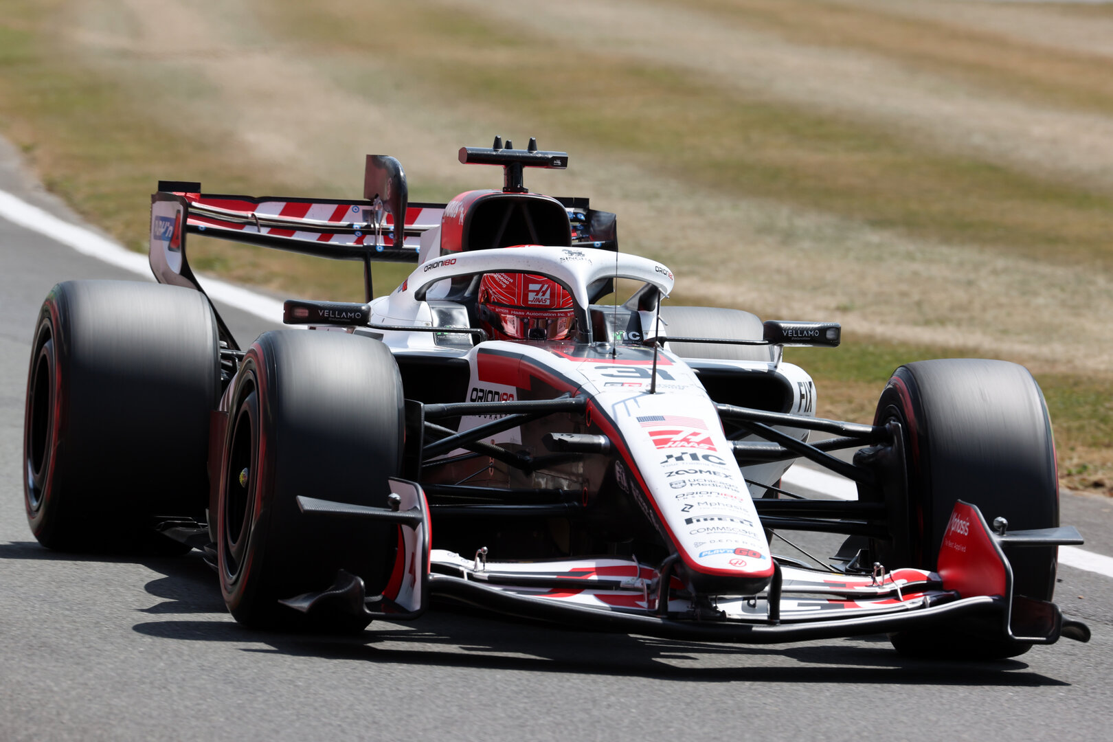GP GRAN BRETAGNA, Esteban Ocon (FRA) Haas F1 Team VF-26.
03.07.2026. Formula 1 World Championship, Rd 9, British Grand Prix, Silverstone, England, Sprint Qualifiche Day.
- www.xpbimages.com, EMail: requests@xpbimages.com © Copyright: Davenport / XPB Images