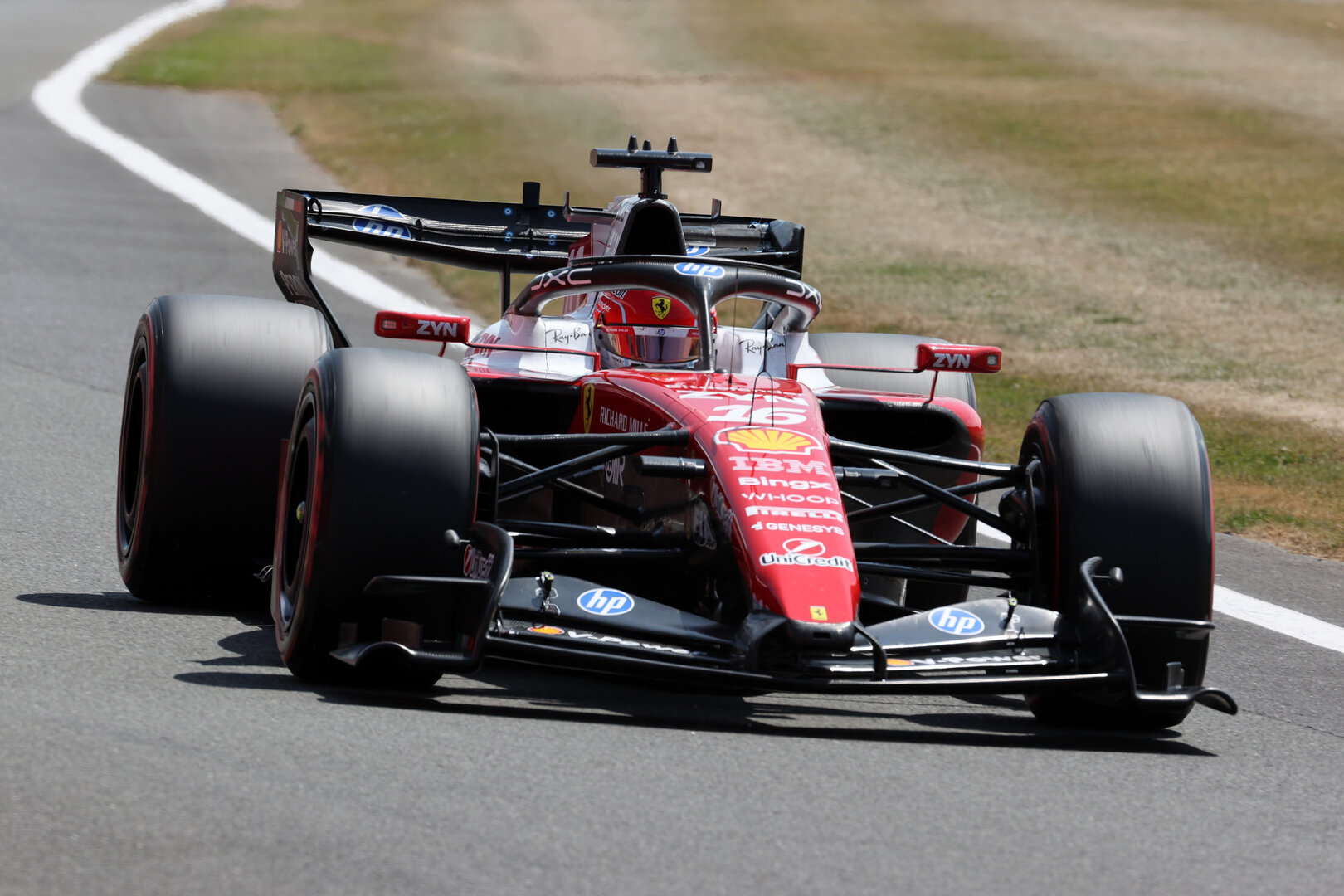 GP GRAN BRETAGNA, Charles Leclerc (MON) Ferrari SF-26.
03.07.2026. Formula 1 World Championship, Rd 9, British Grand Prix, Silverstone, England, Sprint Qualifiche Day.
- www.xpbimages.com, EMail: requests@xpbimages.com © Copyright: Davenport / XPB Images