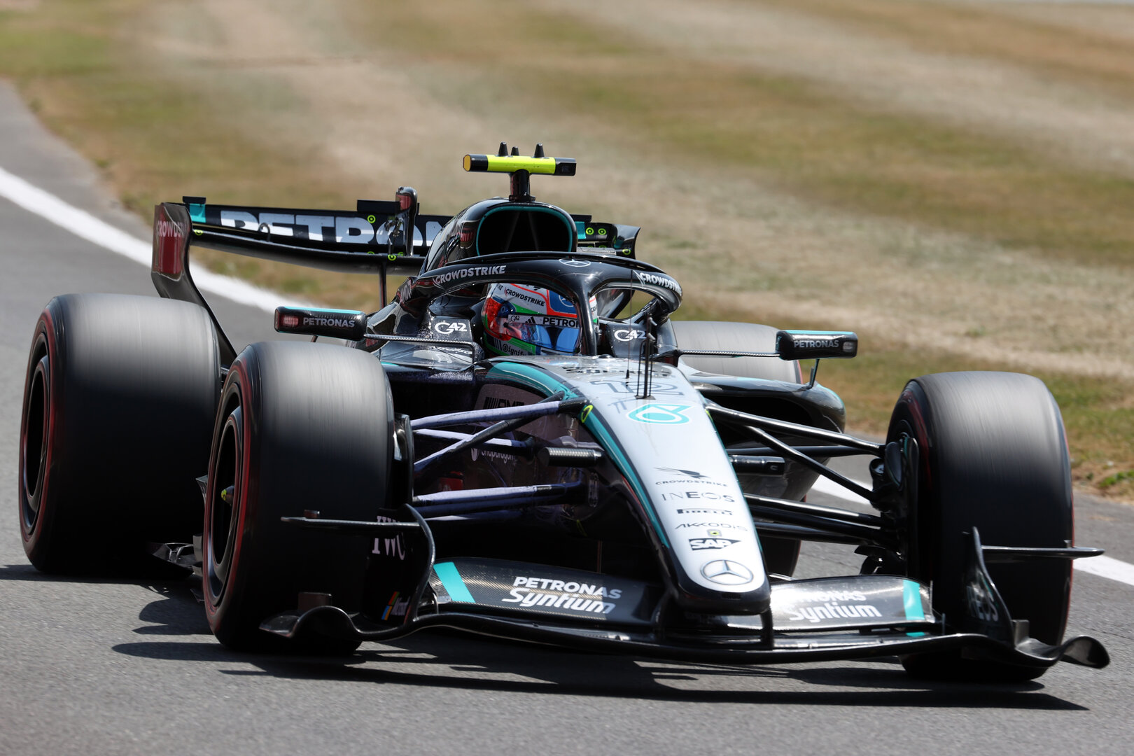 GP GRAN BRETAGNA, Andrea Kimi Antonelli (ITA) Mercedes AMG Formula One Team W17.
03.07.2026. Formula 1 World Championship, Rd 9, British Grand Prix, Silverstone, England, Sprint Qualifiche Day.
- www.xpbimages.com, EMail: requests@xpbimages.com © Copyright: Davenport / XPB Images