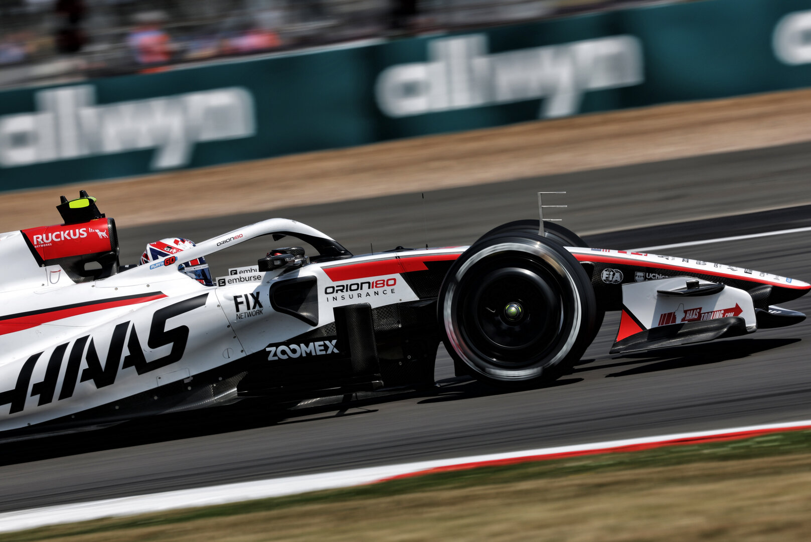 GP GRAN BRETAGNA, Oliver Bearman (GBR) Haas F1 Team VF-26.
03.07.2026. Formula 1 World Championship, Rd 9, British Grand Prix, Silverstone, England, Sprint Qualifiche Day.
- www.xpbimages.com, EMail: requests@xpbimages.com © Copyright: Dunbar / XPB Images