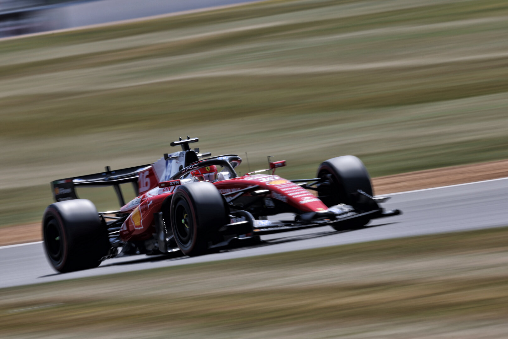 GP GRAN BRETAGNA, Charles Leclerc (MON) Ferrari SF-26.
03.07.2026. Formula 1 World Championship, Rd 9, British Grand Prix, Silverstone, England, Sprint Qualifiche Day.
- www.xpbimages.com, EMail: requests@xpbimages.com © Copyright: Dunbar / XPB Images