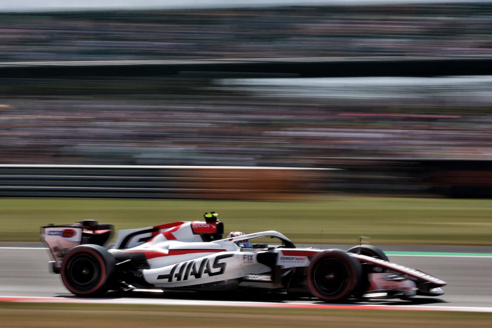 GP GRAN BRETAGNA, Oliver Bearman (GBR) Haas F1 Team VF-26.
03.07.2026. Formula 1 World Championship, Rd 9, British Grand Prix, Silverstone, England, Sprint Qualifiche Day.
- www.xpbimages.com, EMail: requests@xpbimages.com © Copyright: Dunbar / XPB Images