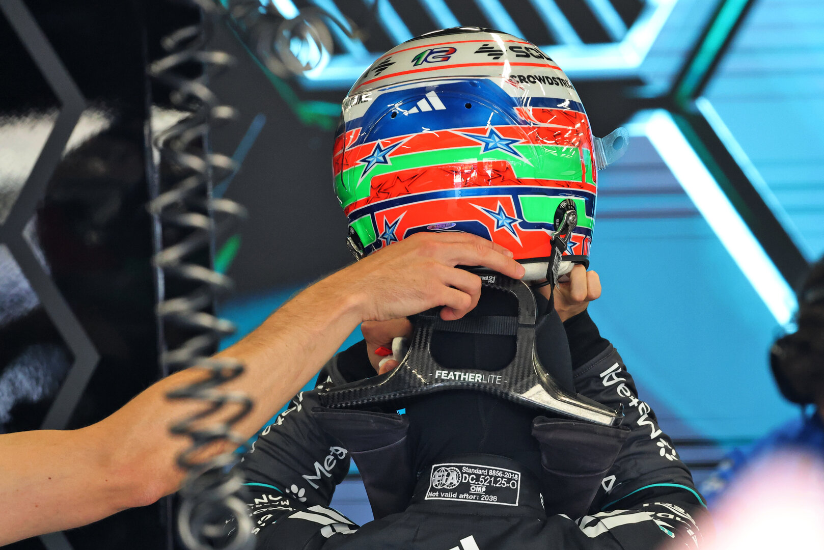 GP GRAN BRETAGNA, Andrea Kimi Antonelli (ITA) Mercedes AMG Formula One Team.
03.07.2026. Formula 1 World Championship, Rd 9, British Grand Prix, Silverstone, England, Sprint Qualifiche Day.
- www.xpbimages.com, EMail: requests@xpbimages.com © Copyright: Batchelor / XPB Images