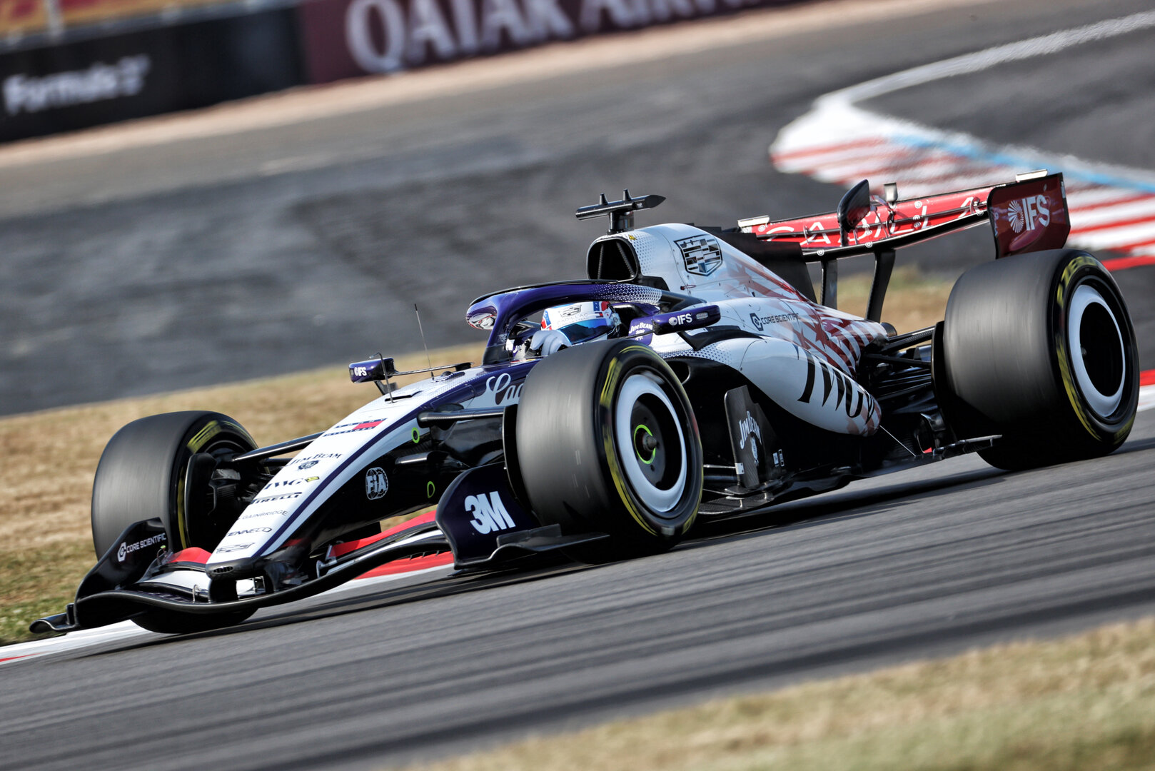 GP GRAN BRETAGNA, Sergio Perez (MEX) Cadillac Formula 1 Team MAC-26.
03.07.2026. Formula 1 World Championship, Rd 9, British Grand Prix, Silverstone, England, Sprint Qualifiche Day.
- www.xpbimages.com, EMail: requests@xpbimages.com © Copyright: Davenport / XPB Images