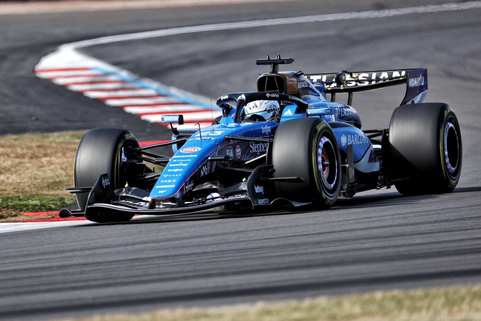 GP GRAN BRETAGNA, Alexander Albon (THA) Williams F1 Team FW48.
03.07.2026. Formula 1 World Championship, Rd 9, British Grand Prix, Silverstone, England, Sprint Qualifiche Day.
- www.xpbimages.com, EMail: requests@xpbimages.com © Copyright: Davenport / XPB Images
