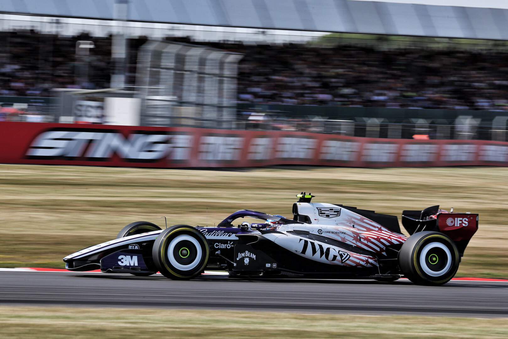 GP GRAN BRETAGNA, Valtteri Bottas (FIN) Cadillac Formula 1 Team MAC-26.
03.07.2026. Formula 1 World Championship, Rd 9, British Grand Prix, Silverstone, England, Sprint Qualifiche Day.
- www.xpbimages.com, EMail: requests@xpbimages.com © Copyright: Davenport / XPB Images
